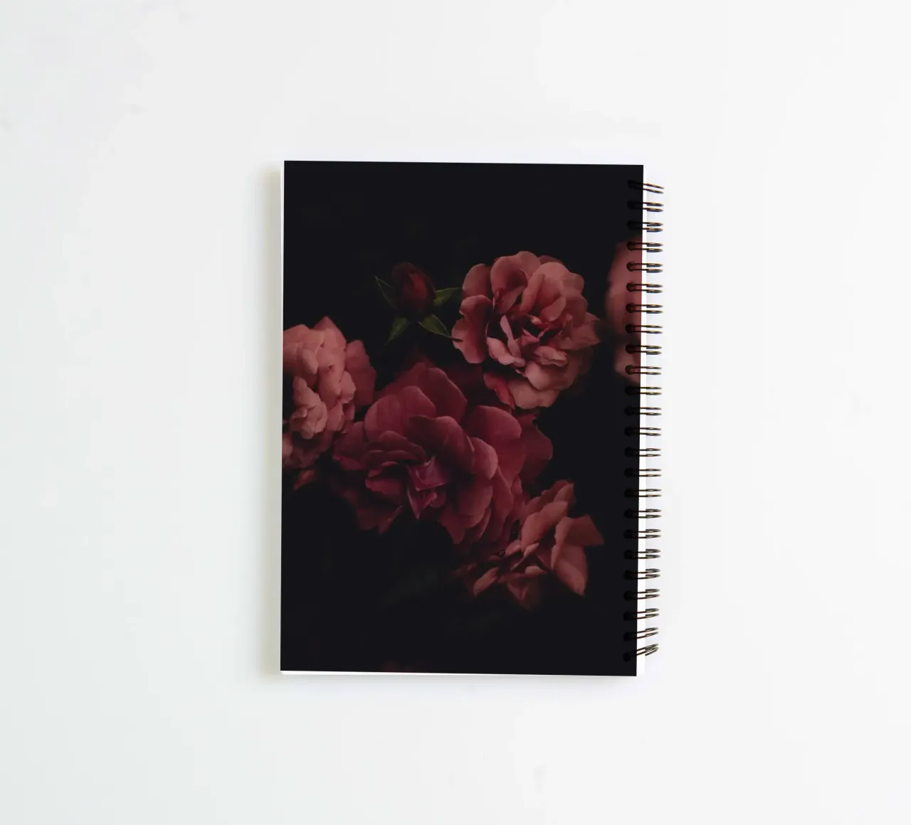 Roses #1 spiral notebook by Jule Shnc