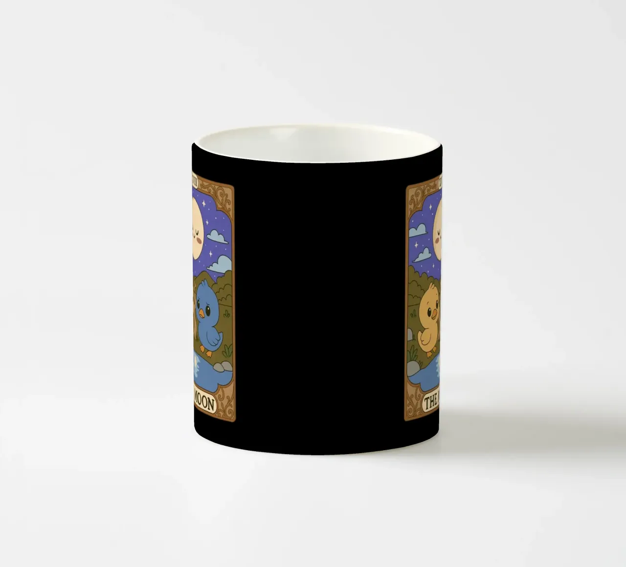 Tarocchi dell'Anatra - La Luna tazza in ceramica da Loobs