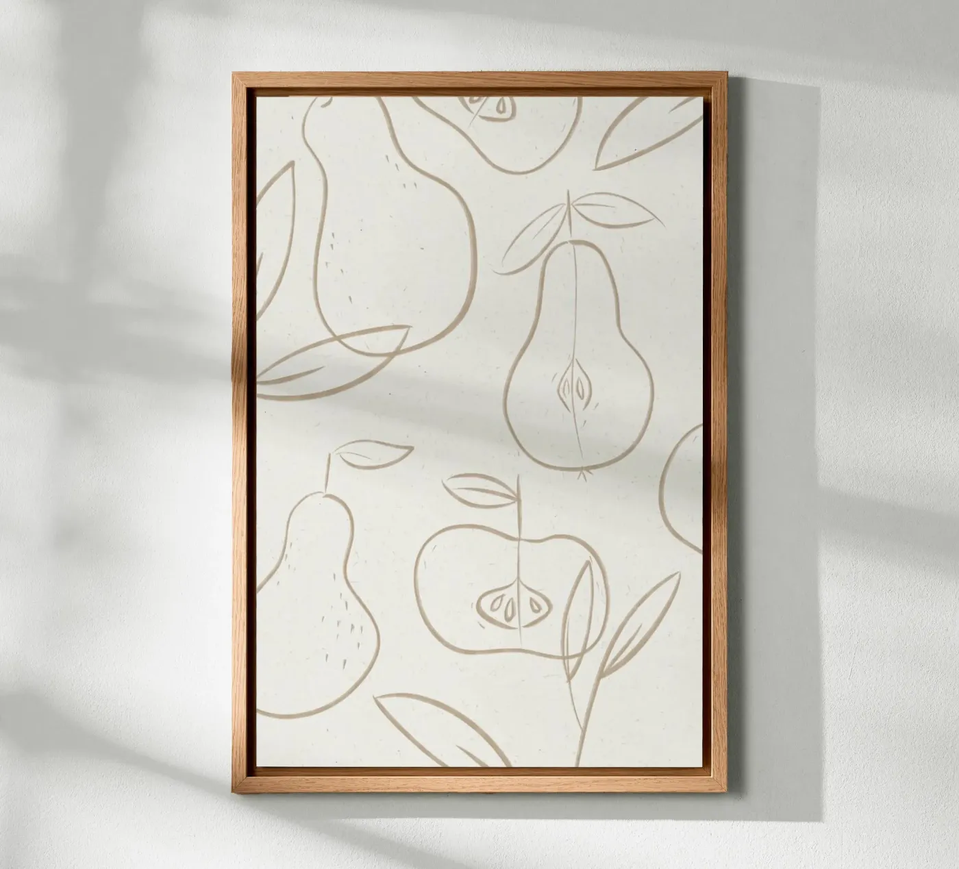 Pear canvas van KRUTH DESIGN