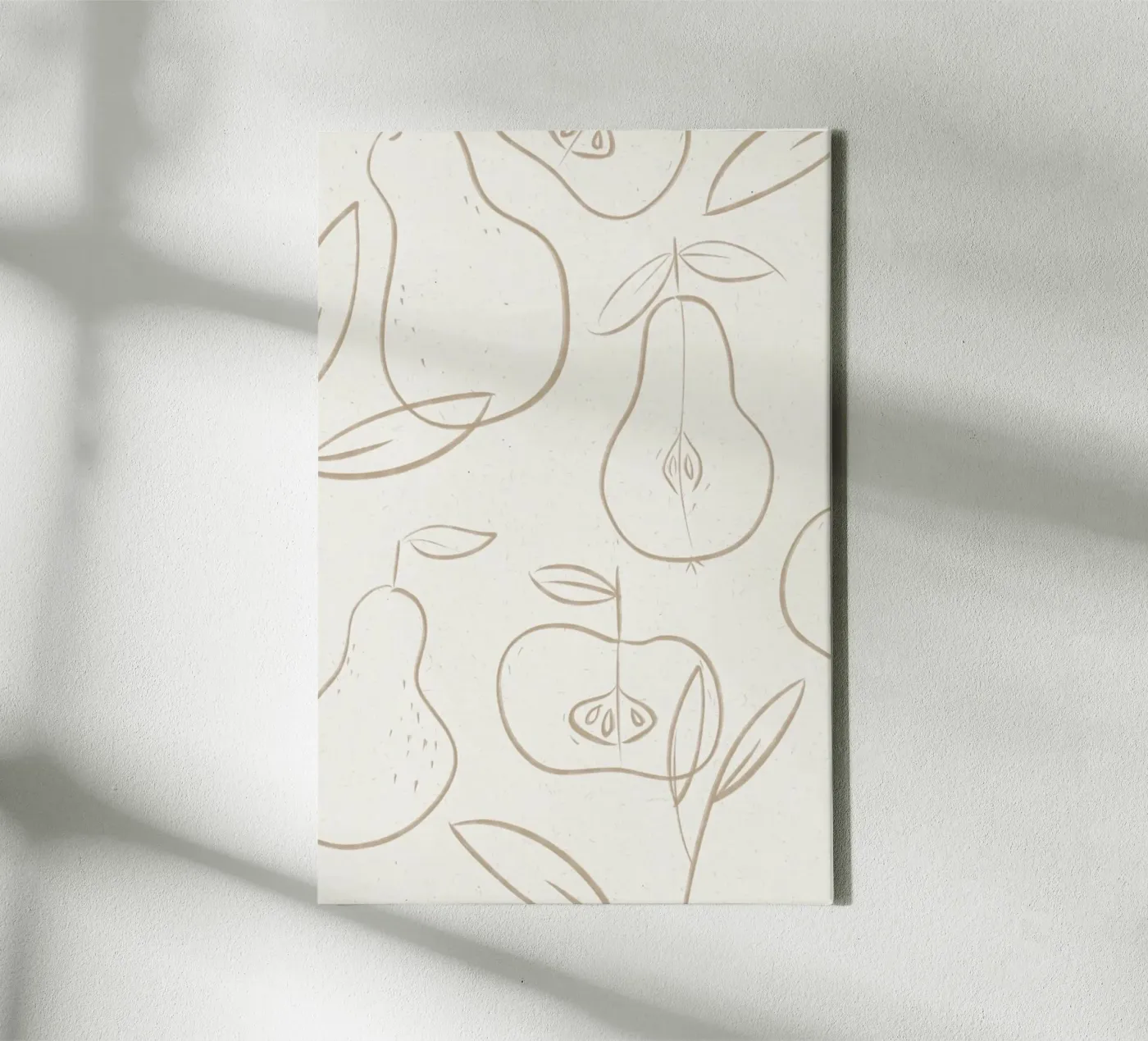 Pear canvas van KRUTH DESIGN