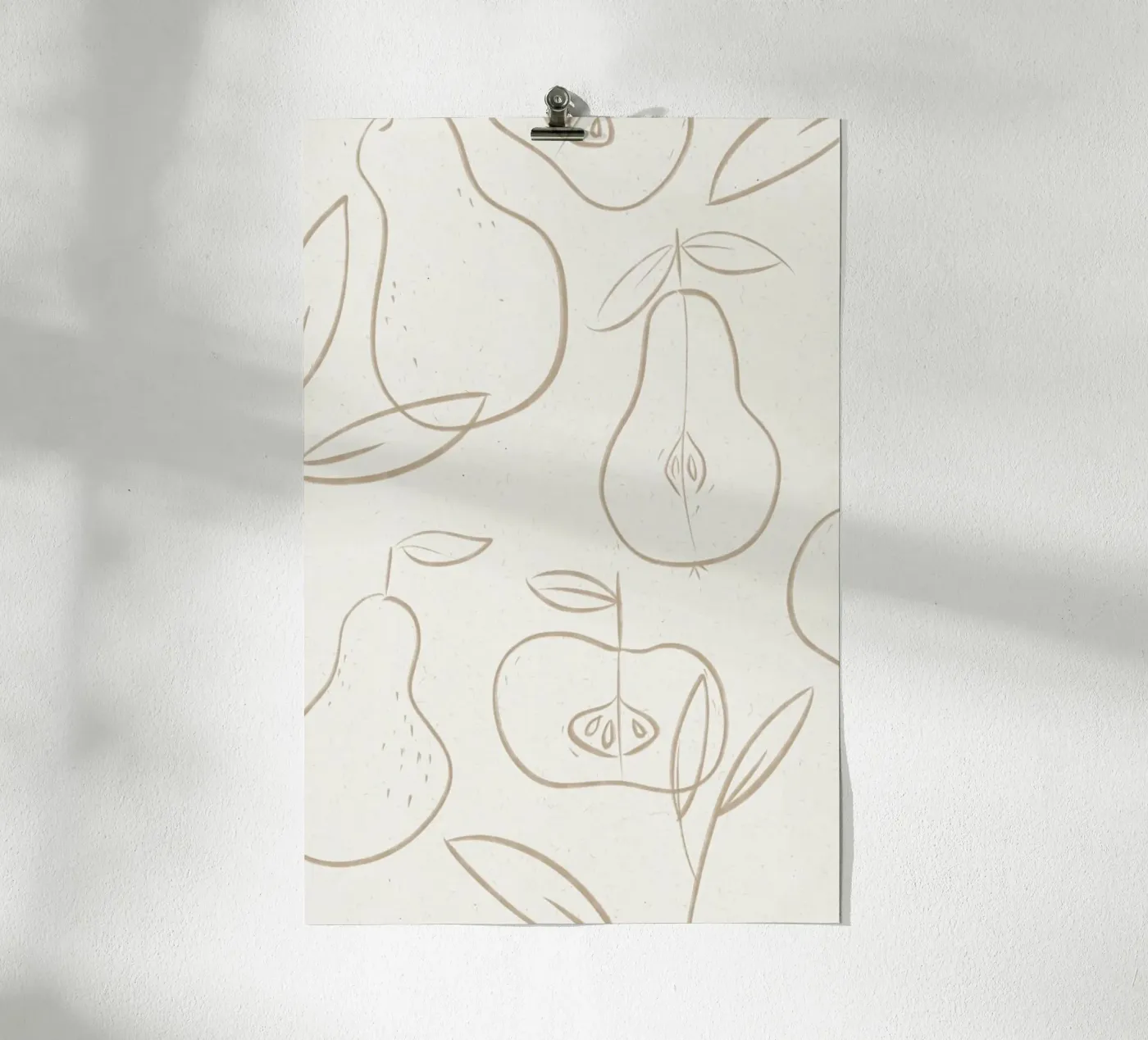 Pear poster de KRUTH DESIGN