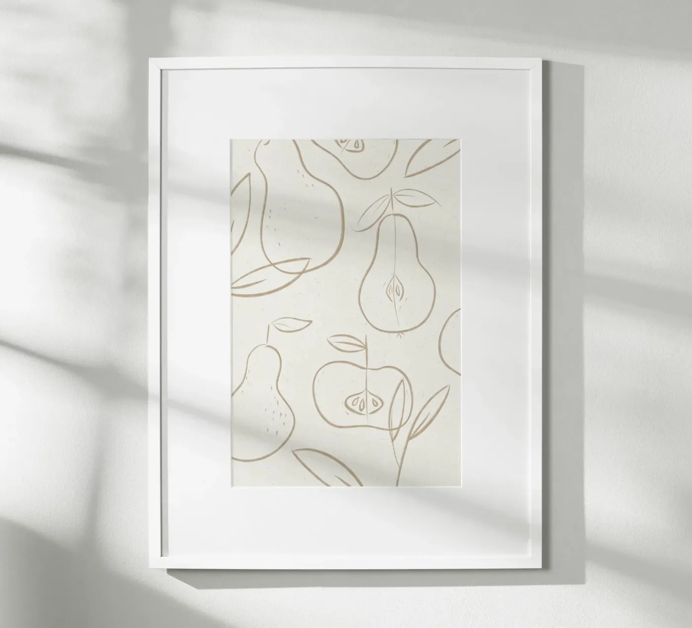 Pear poster de KRUTH DESIGN