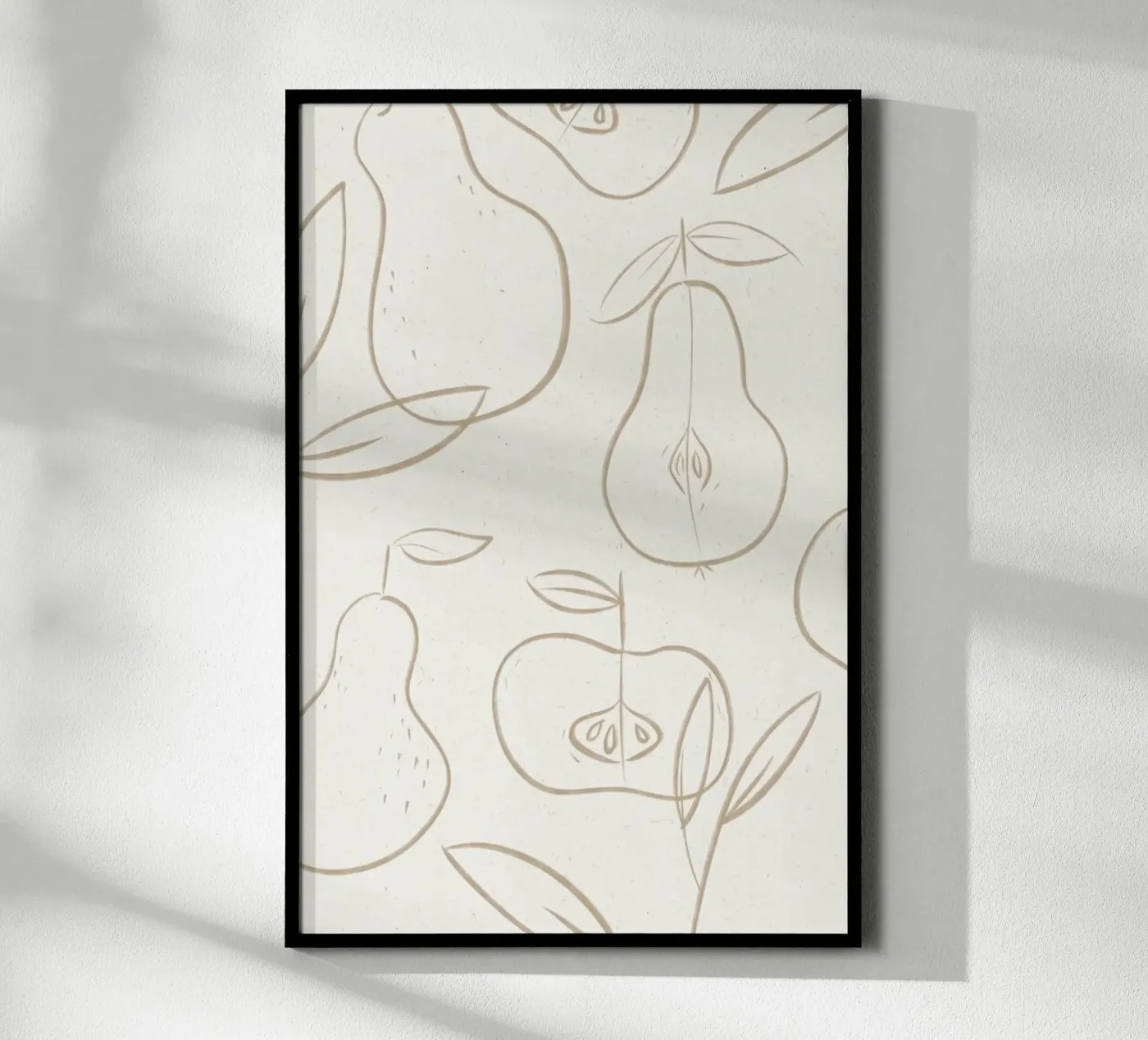 Pear Poster von KRUTH DESIGN