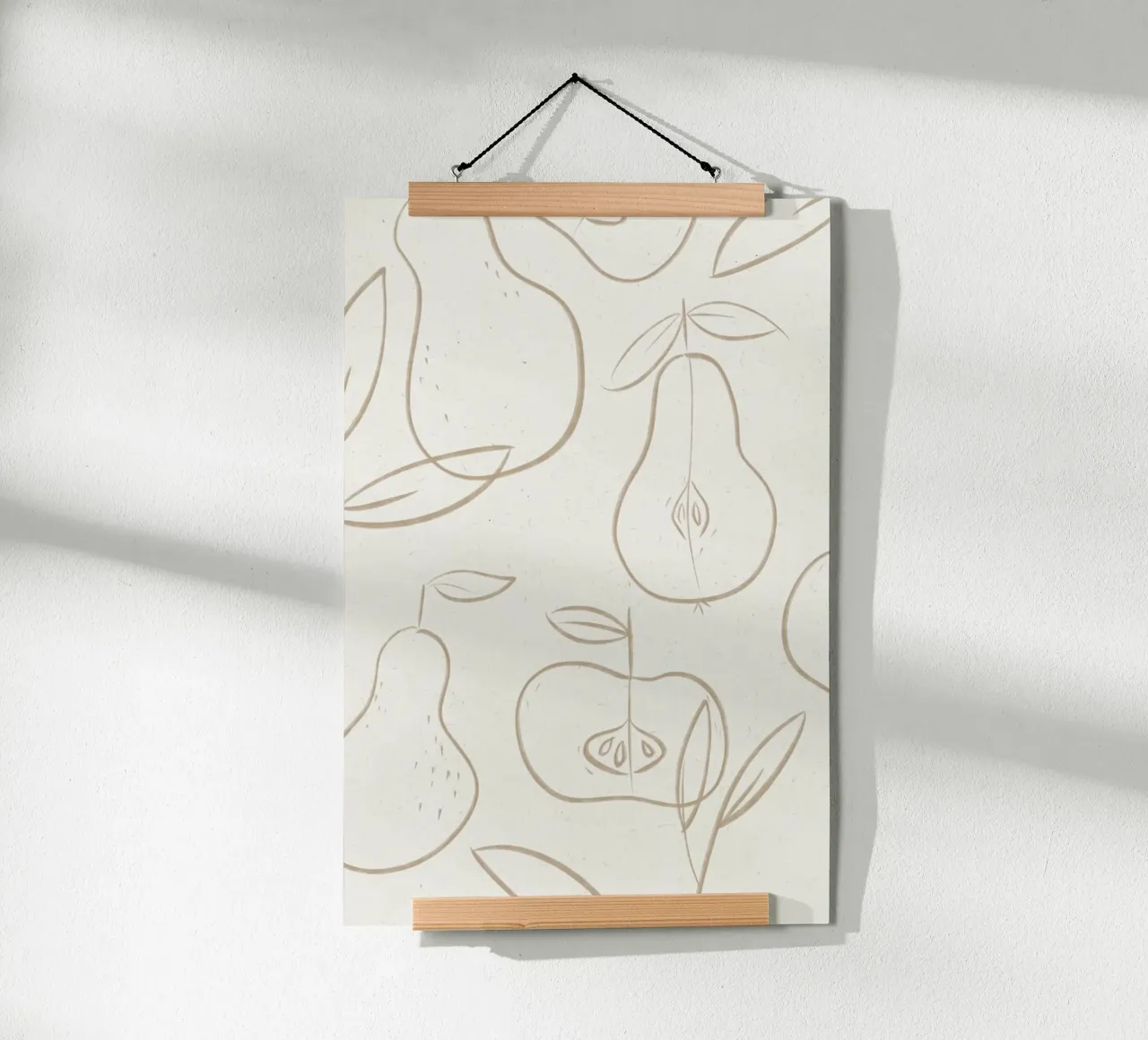 Pear poster da KRUTH DESIGN