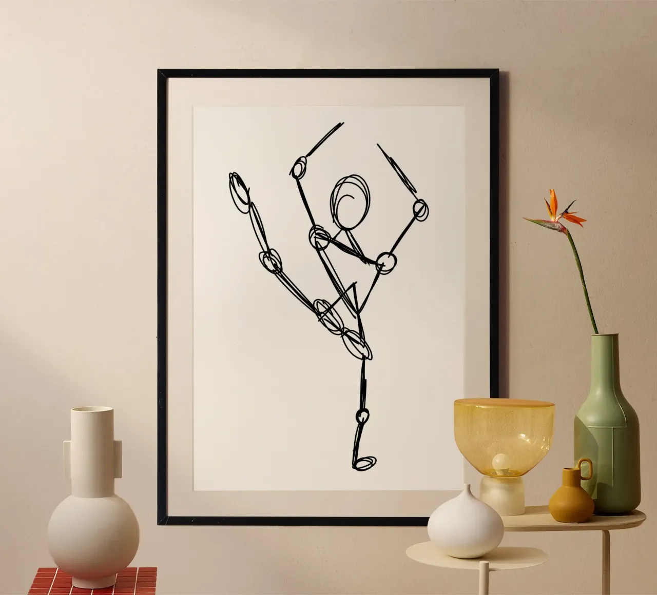 Sketch Dancer carta hahnemühle da tausendunddrei
