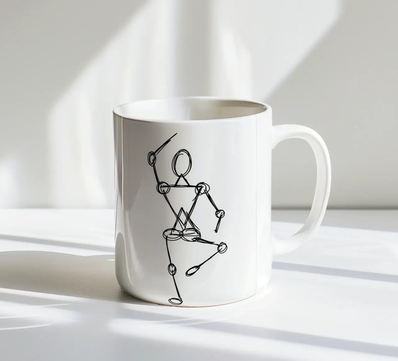 Sketch Dancer II tazza in ceramica da tausendunddrei