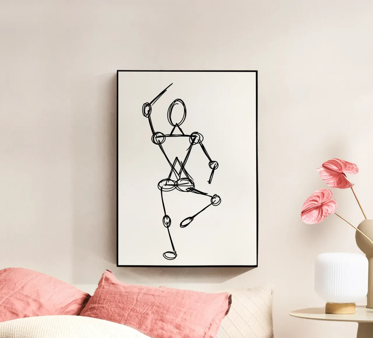 Sketch Dancer II plexiglass da tausendunddrei