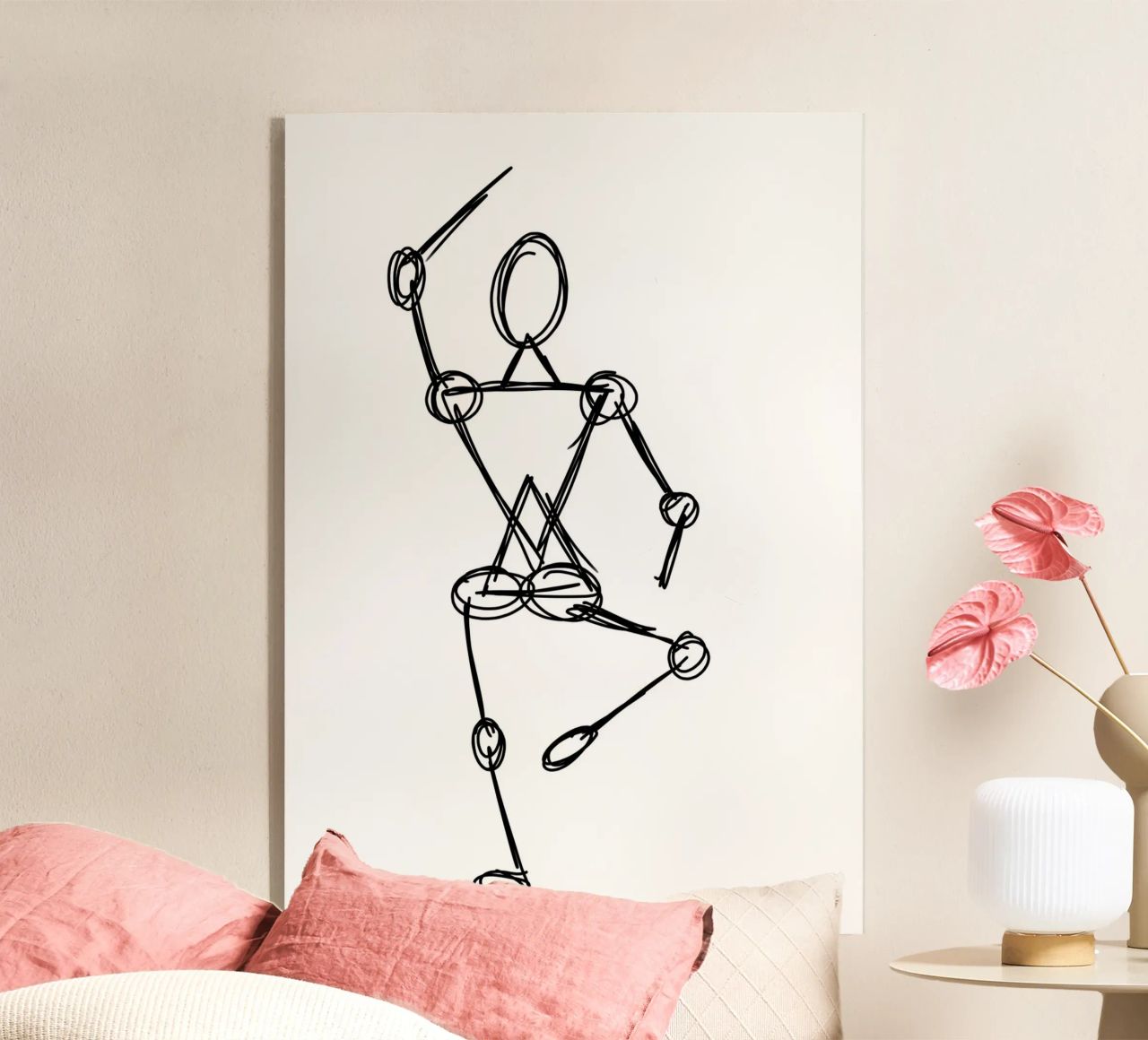 Sketch Dancer II plexiglass da tausendunddrei