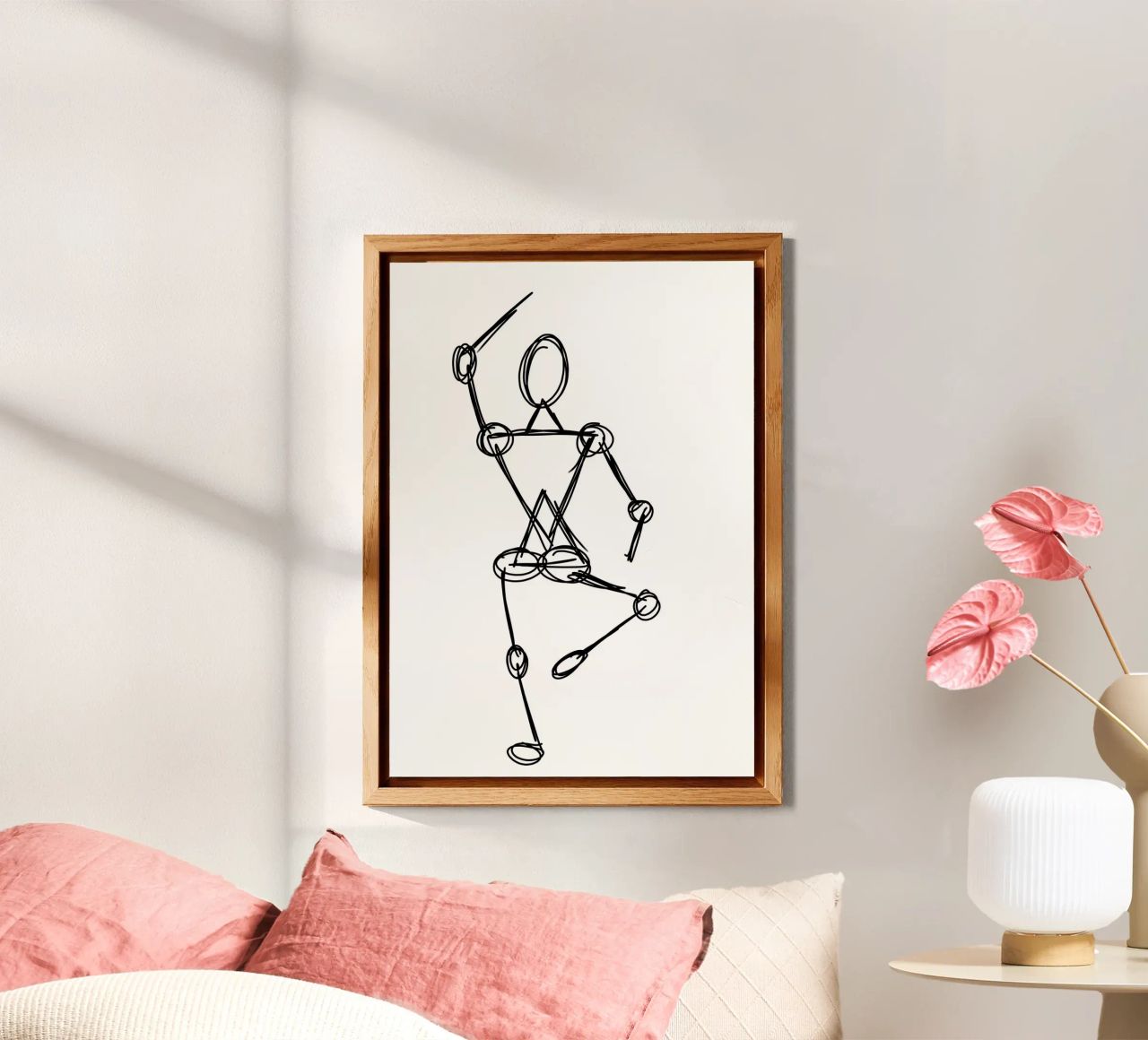 Sketch Dancer II alluminio dibond da tausendunddrei