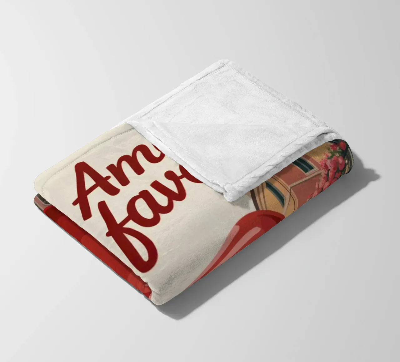More Amore Per Favore coperta in pile da RB-Quotes