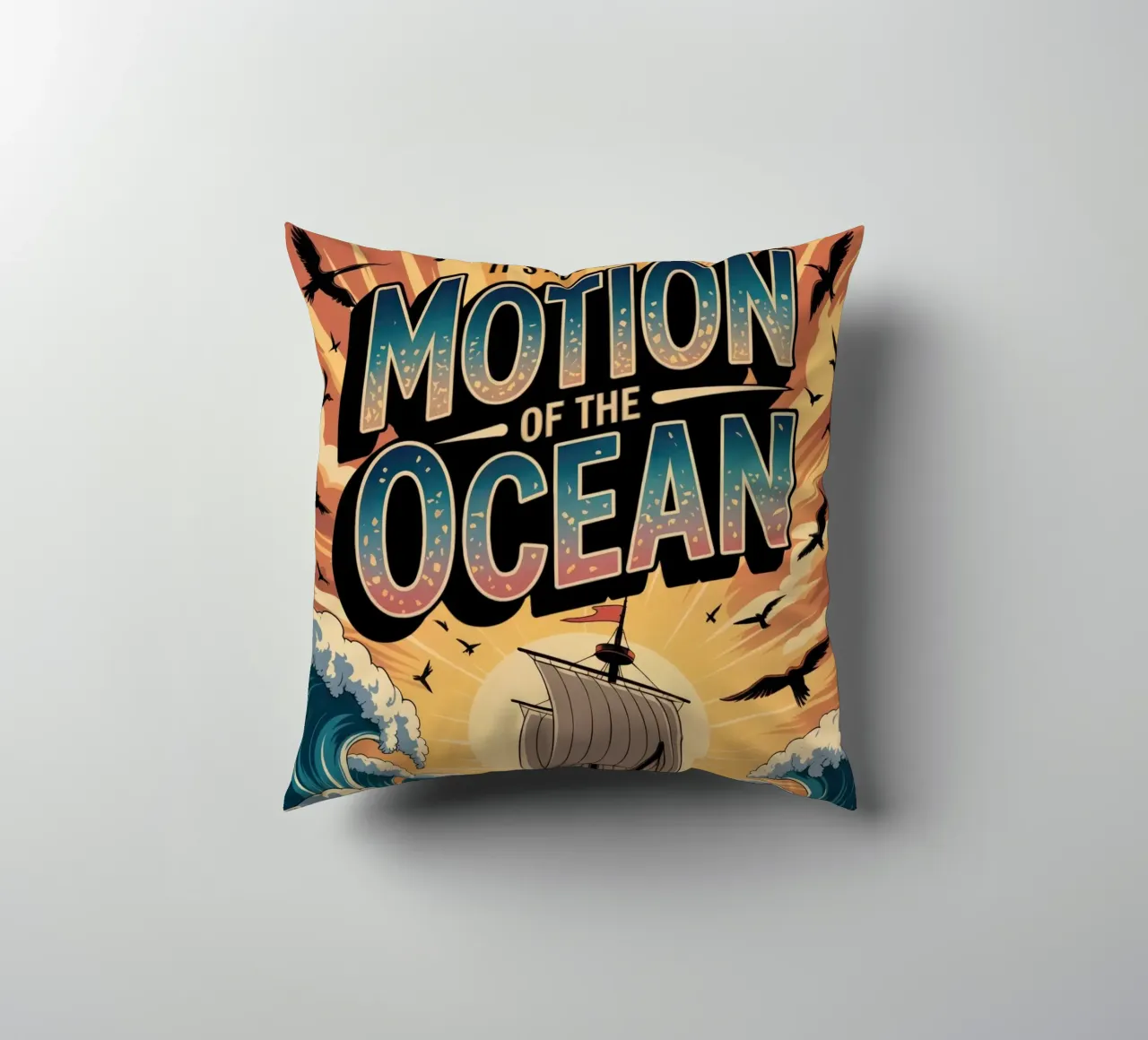 It's about the motion of the ocean cuscino da RB-Quotes