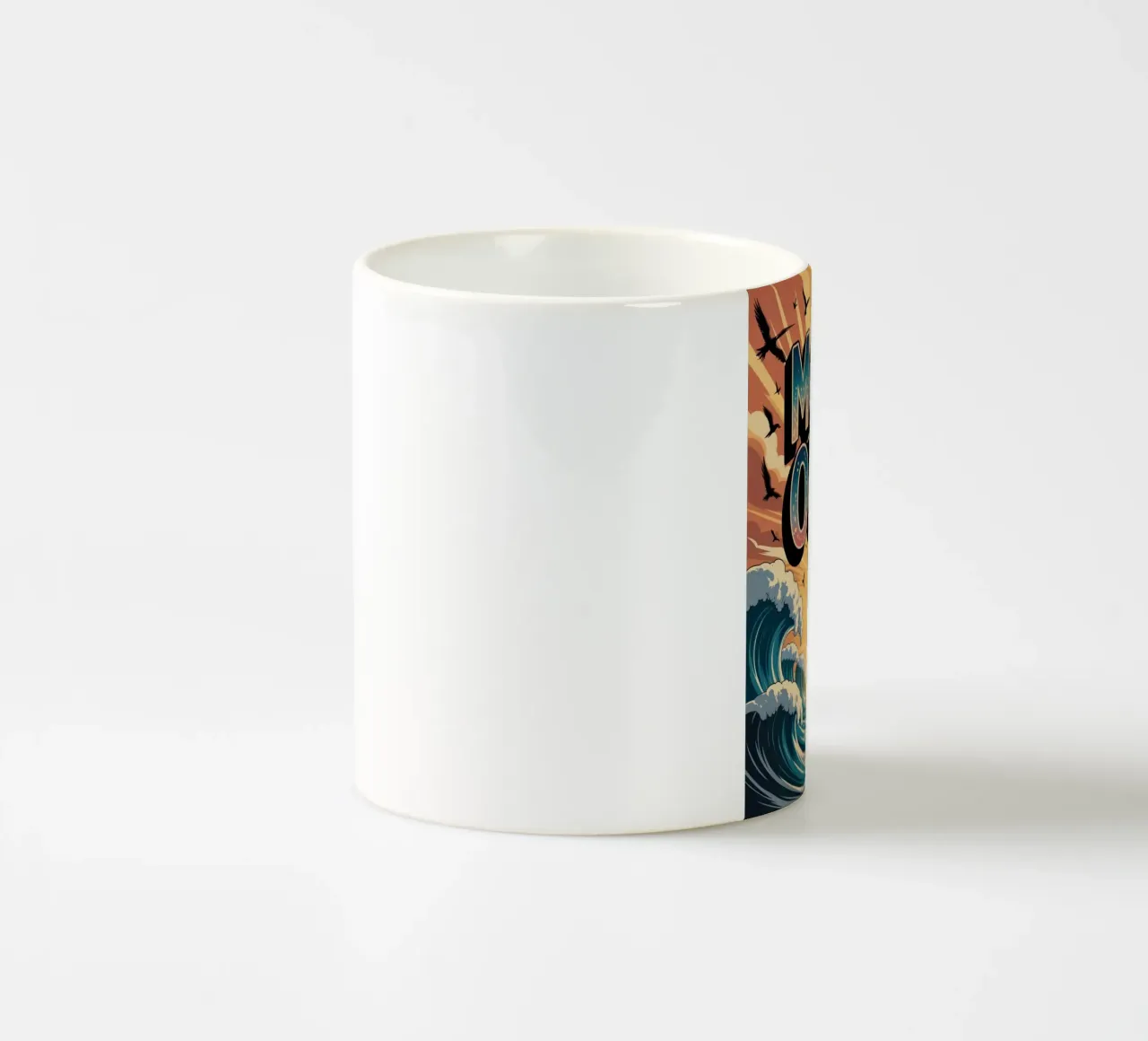 It's about the motion of the ocean tazza in ceramica da RB-Quotes