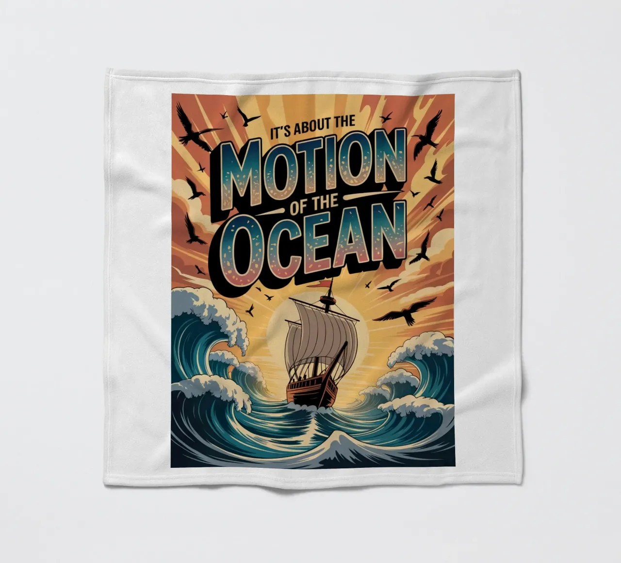 It's about the motion of the ocean coperta in pile da RB-Quotes