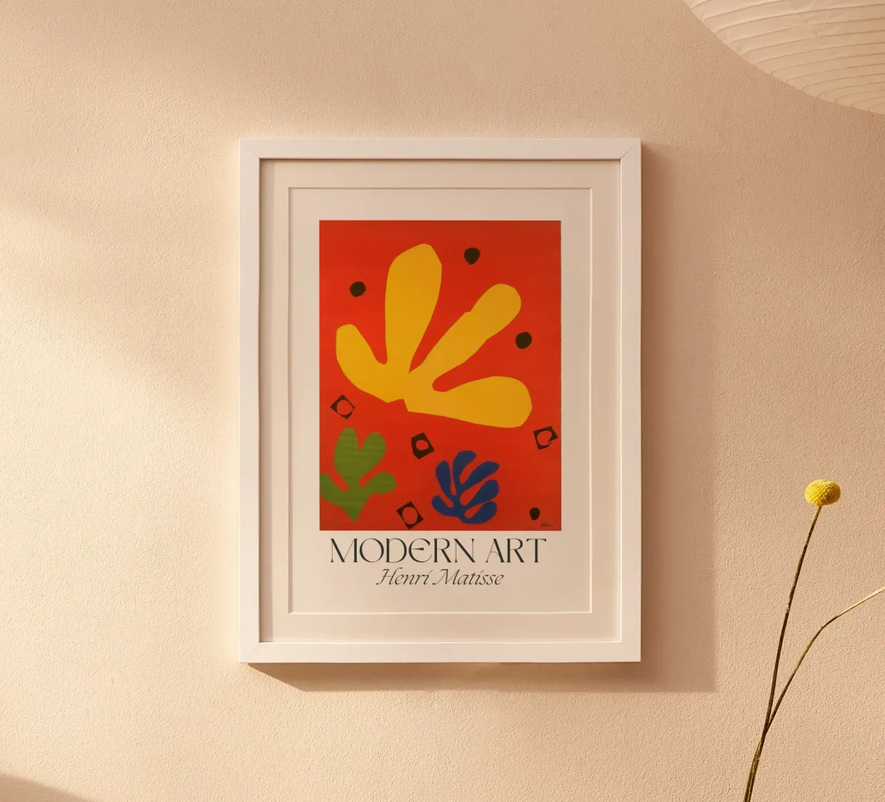 Henri Matisse - Éléments végétaux poster da Second Canvas