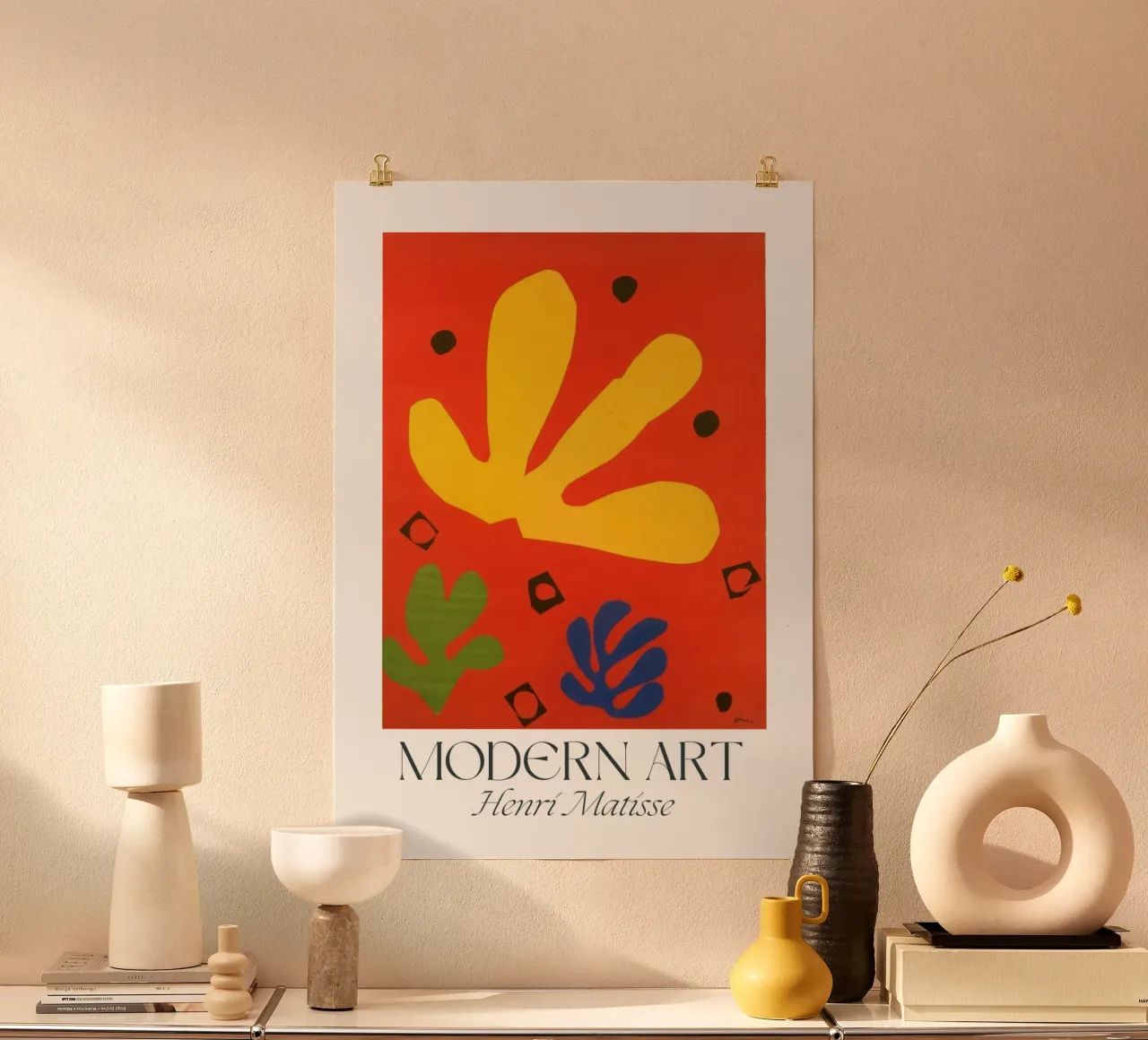 Henri Matisse - Éléments végétaux poster da Second Canvas