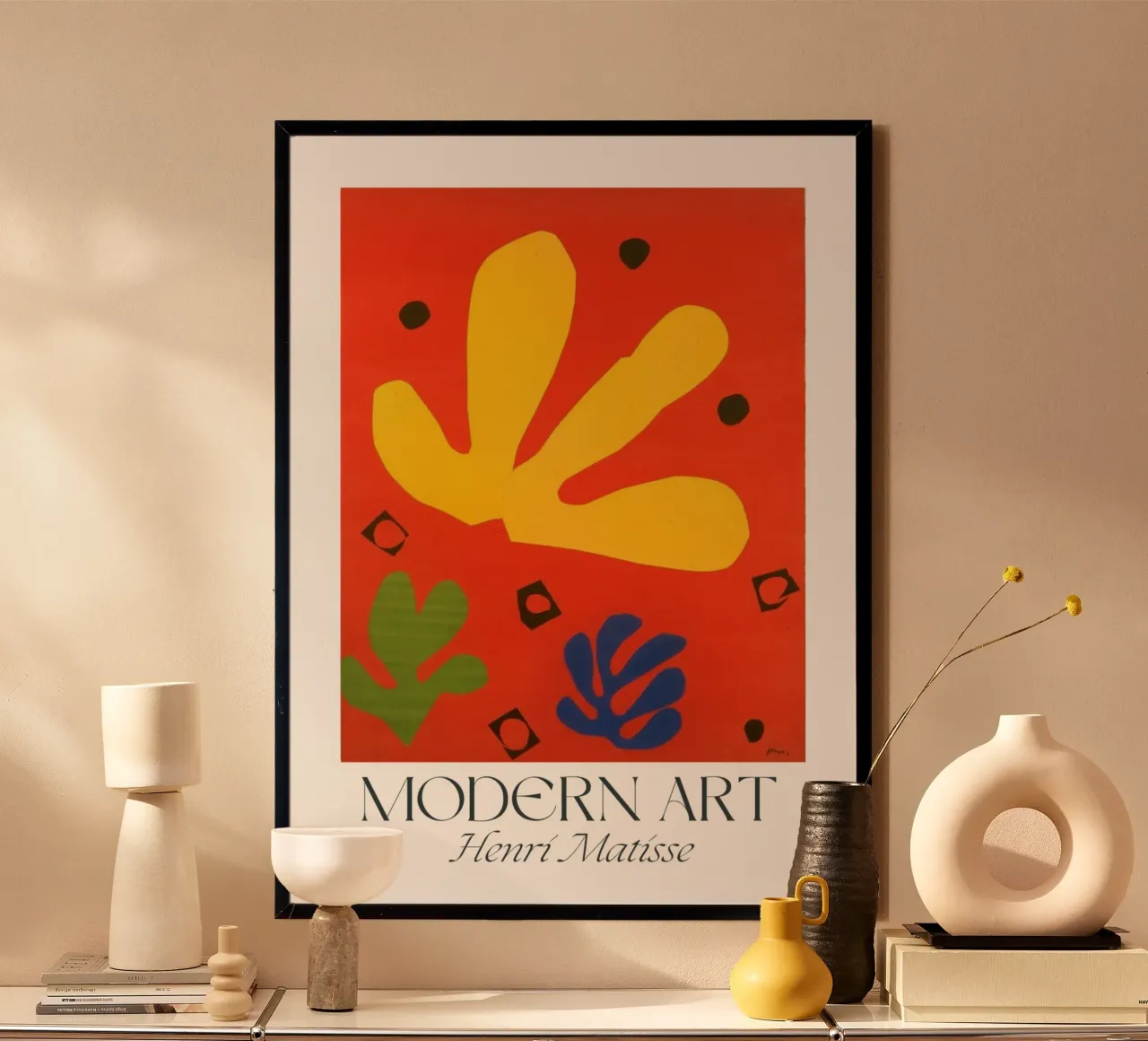 Henri Matisse - Éléments végétaux poster da Second Canvas