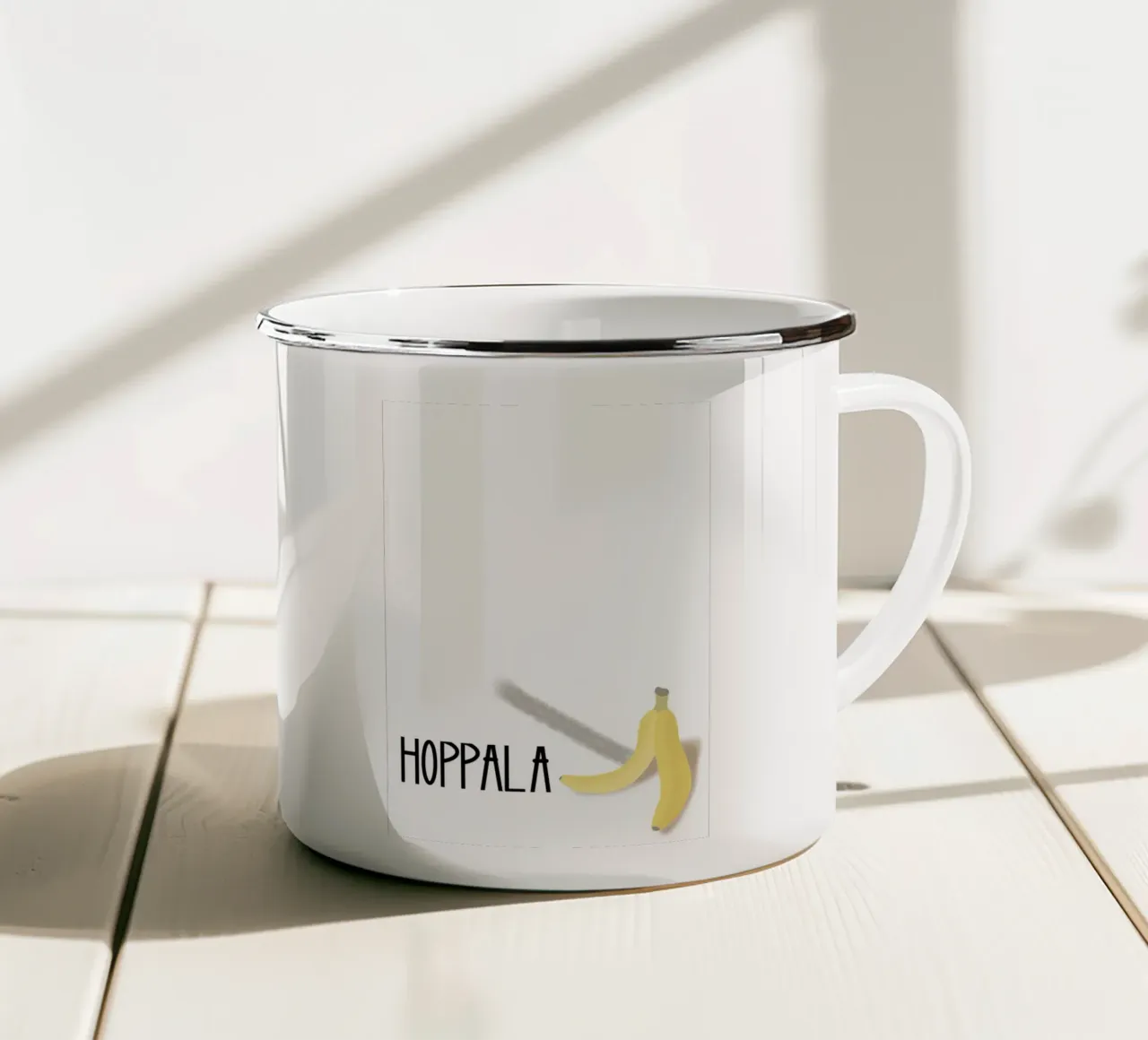 Hoppala tazza in smalto da tausendunddrei