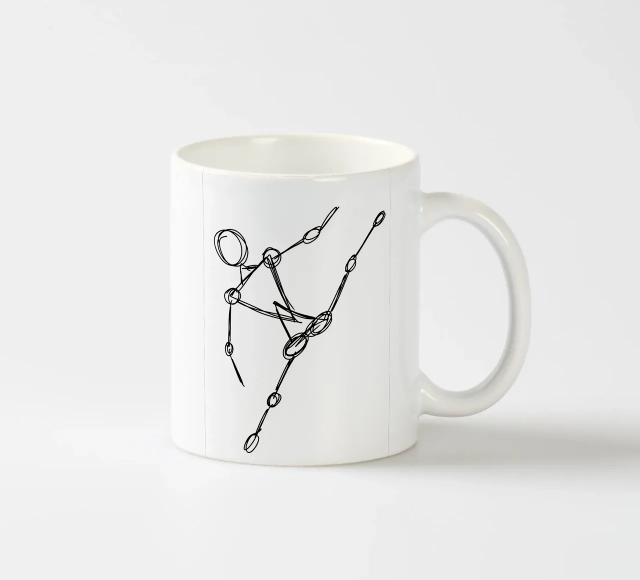 Sketch Person tazza in ceramica da tausendunddrei