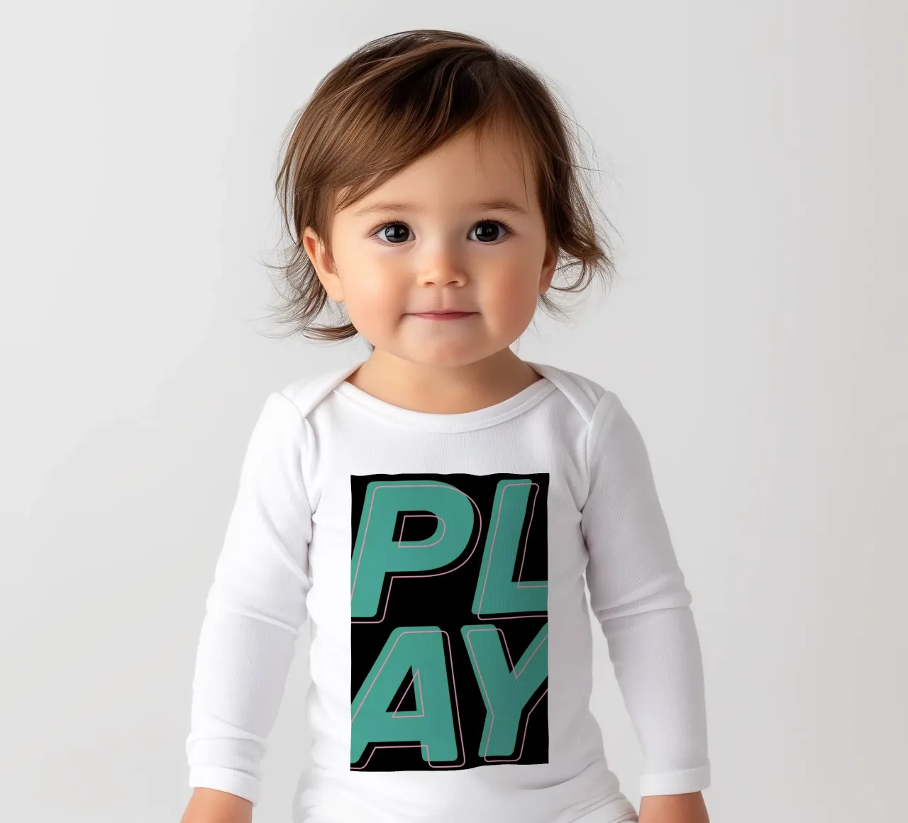 Play long-sleeve baby romper by The Native State