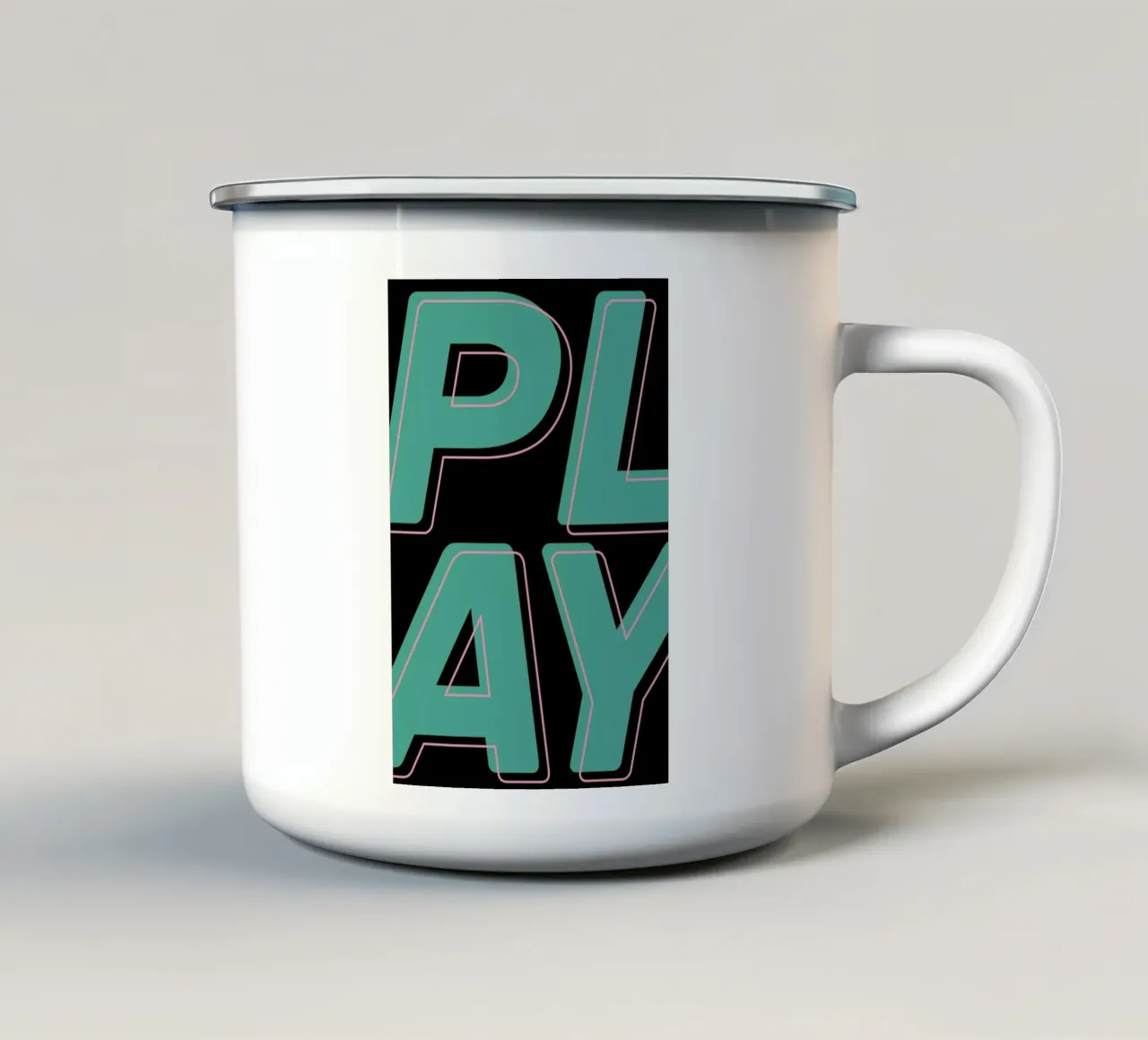 Play tazza in smalto da The Native State