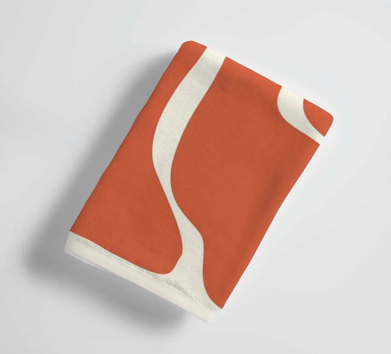 Retro Sunburst Floral - Abstract Minimalist Art Print serviette de bain de ClubArt