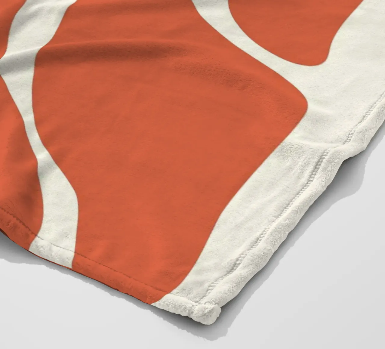 Retro Sunburst Floral - Abstract Minimalist Art Print fleece blanket by ClubArt