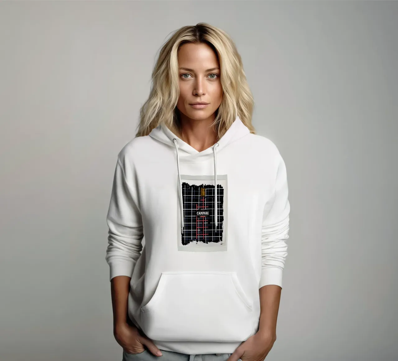 Interdependence 151 felpa con cappuccio da Joachim Høst