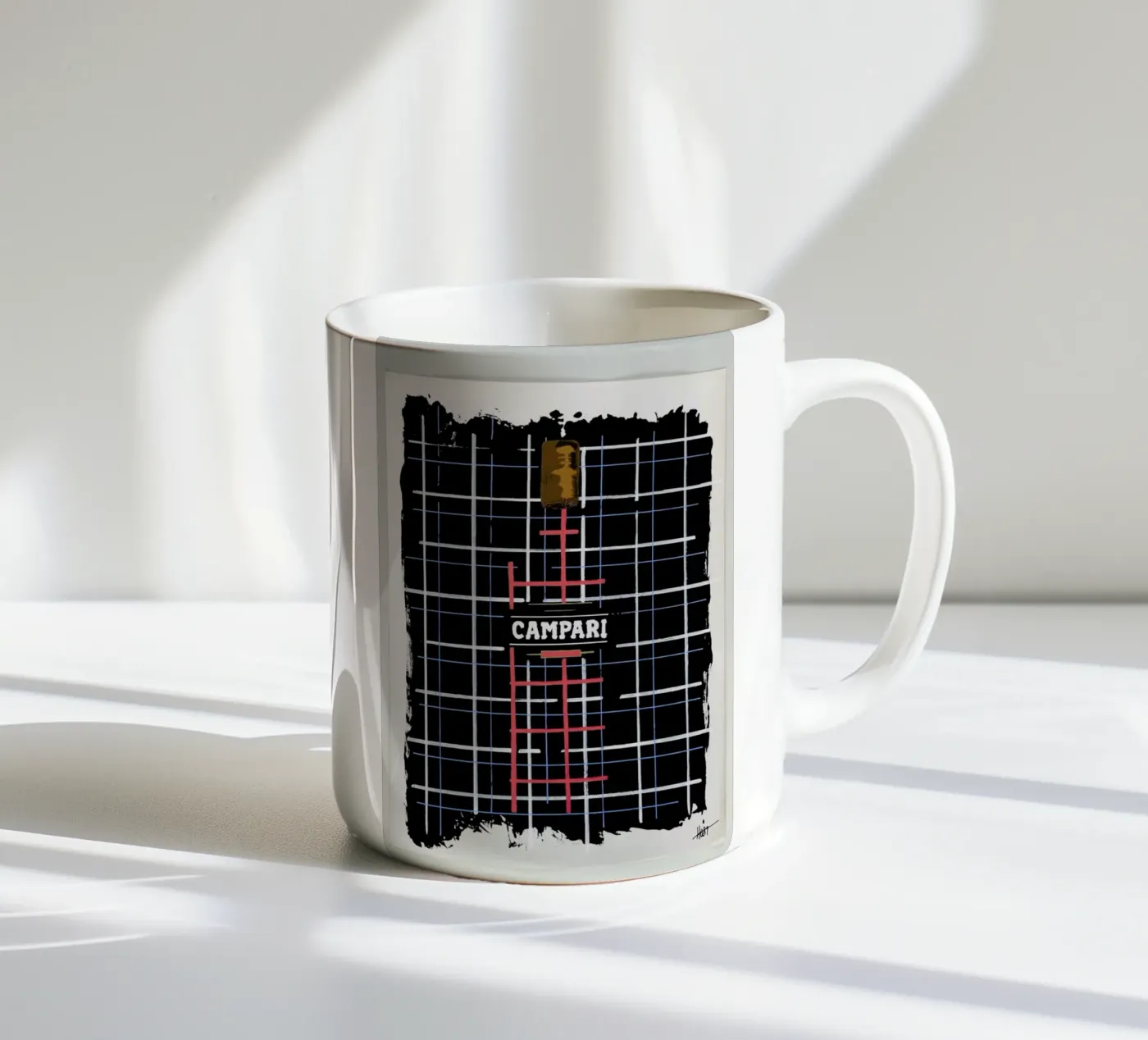 Interdependence 151 ceramic mug by Joachim Høst