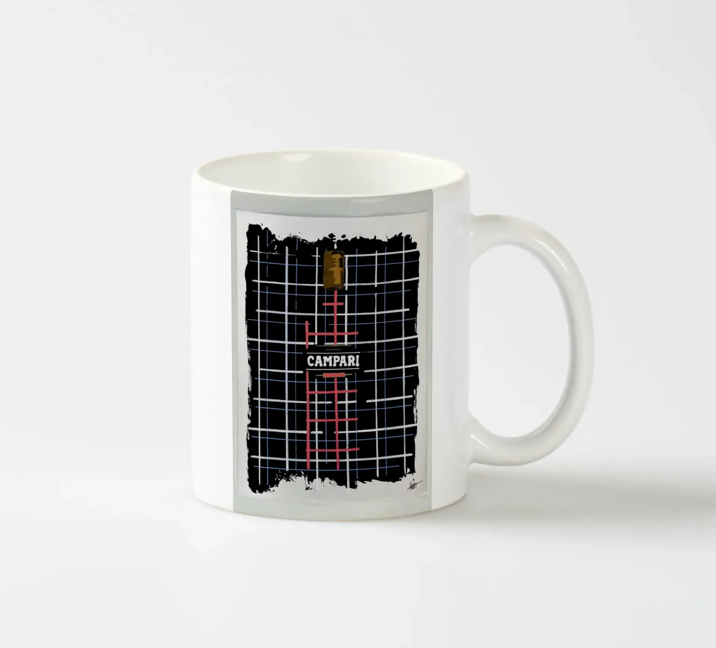 Interdependence 151 ceramic mug by Joachim Høst