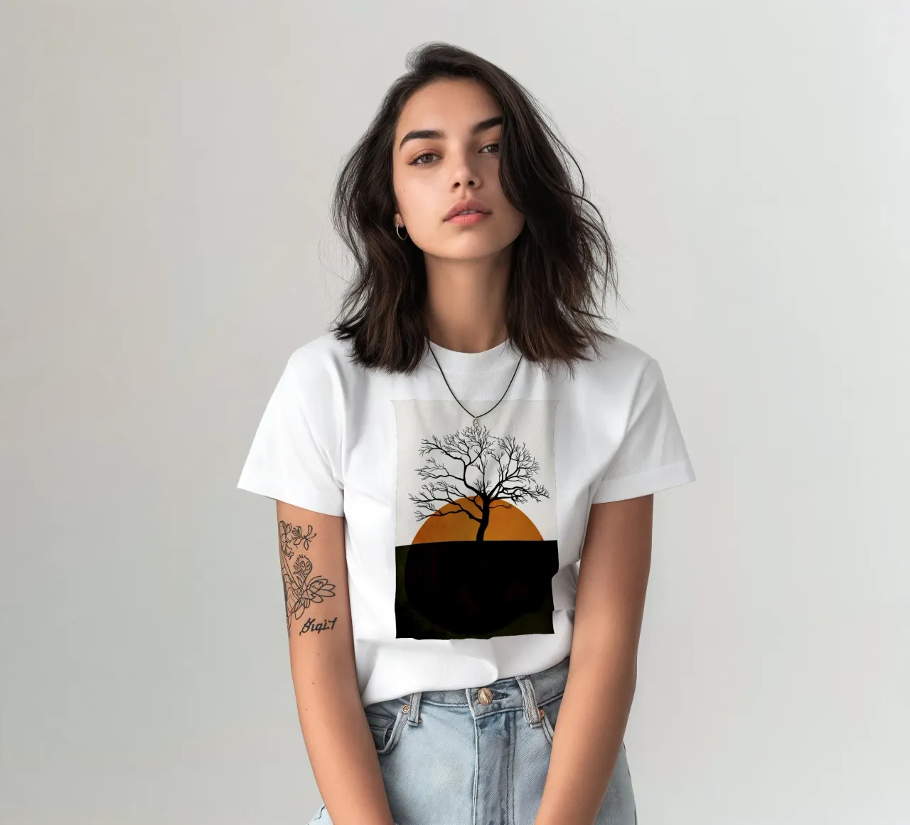 Sunny Days Of Silence t-shirt da Kubistika