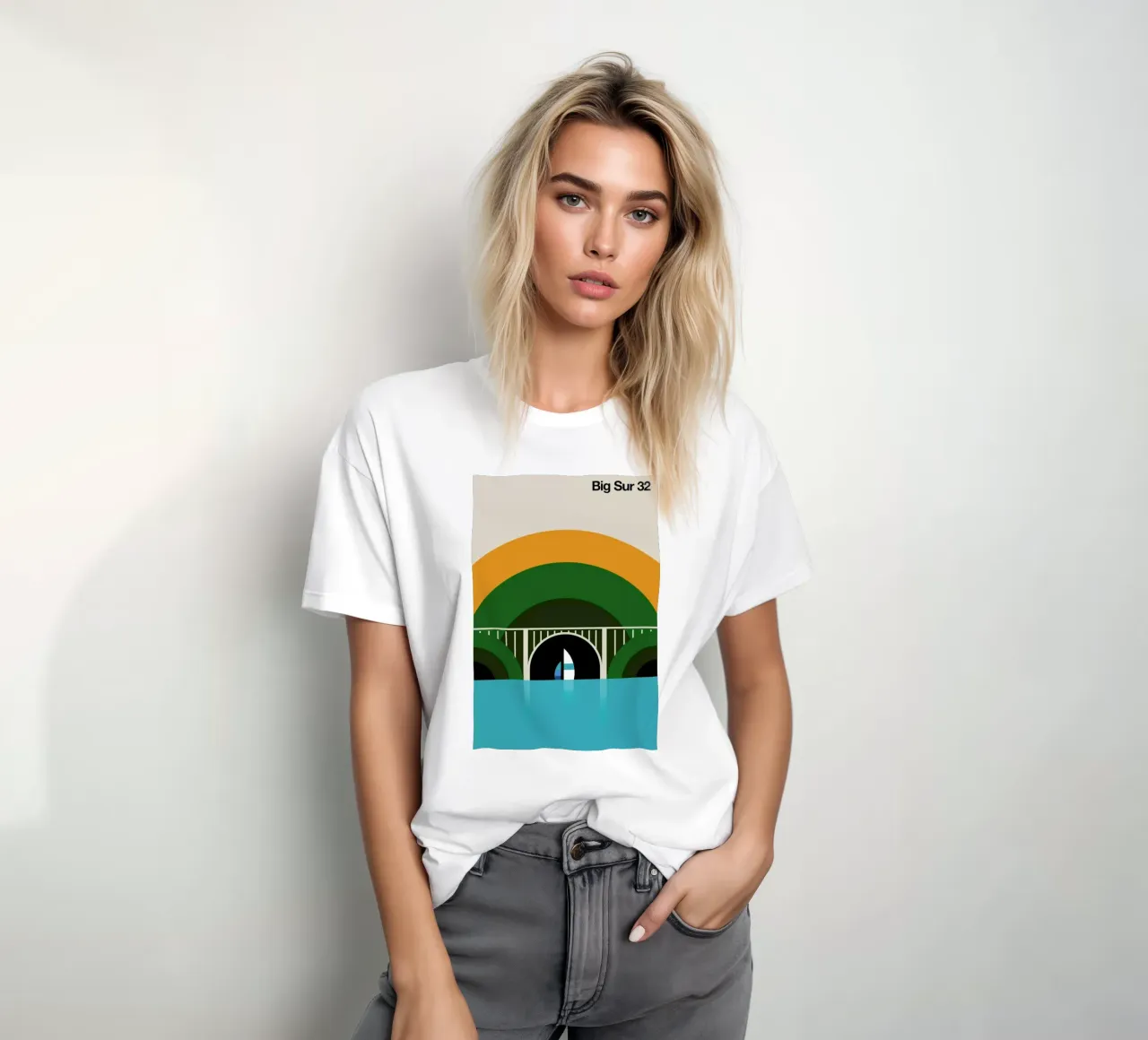 Big Sur 32 t-shirt da Bo Lundberg