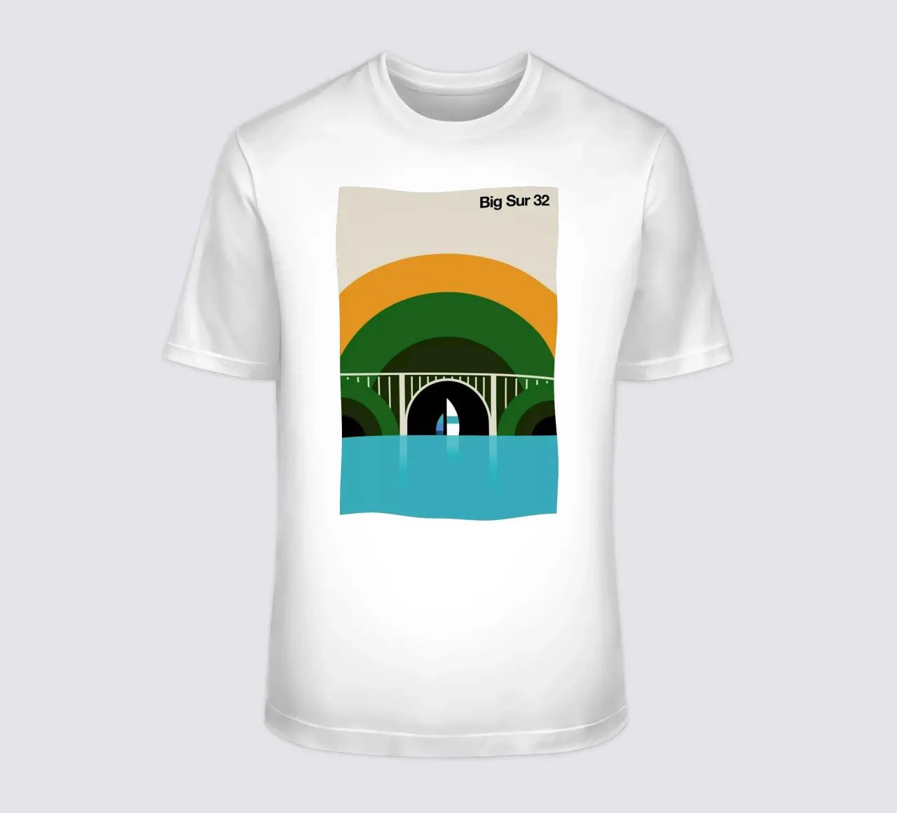 Big Sur 32 t-shirt da Bo Lundberg
