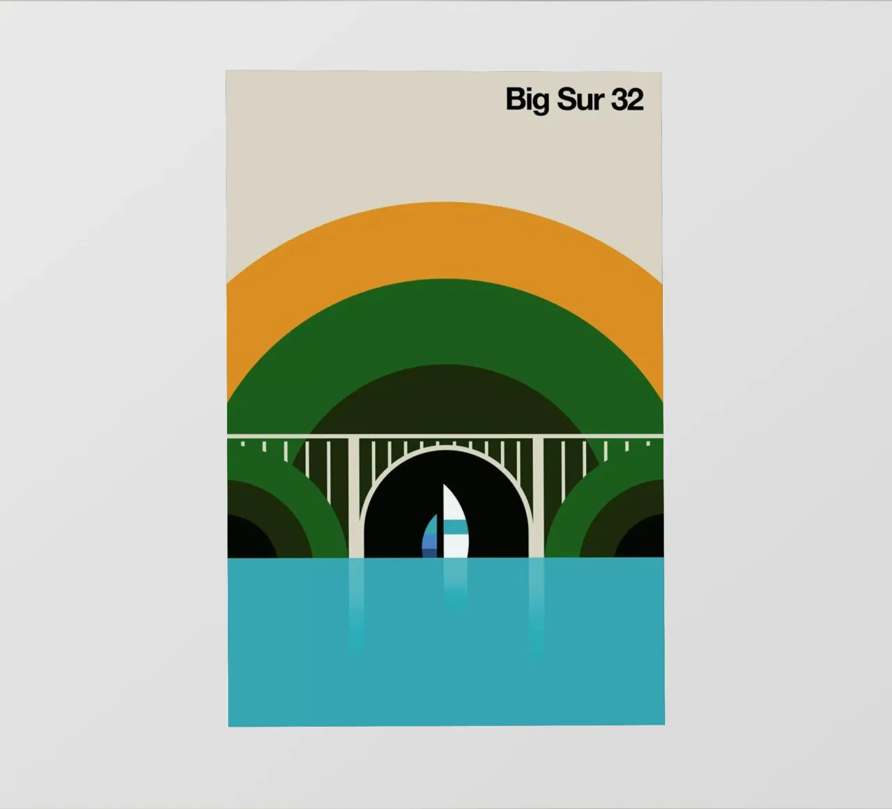 Big Sur 32 telo in pvc da Bo Lundberg
