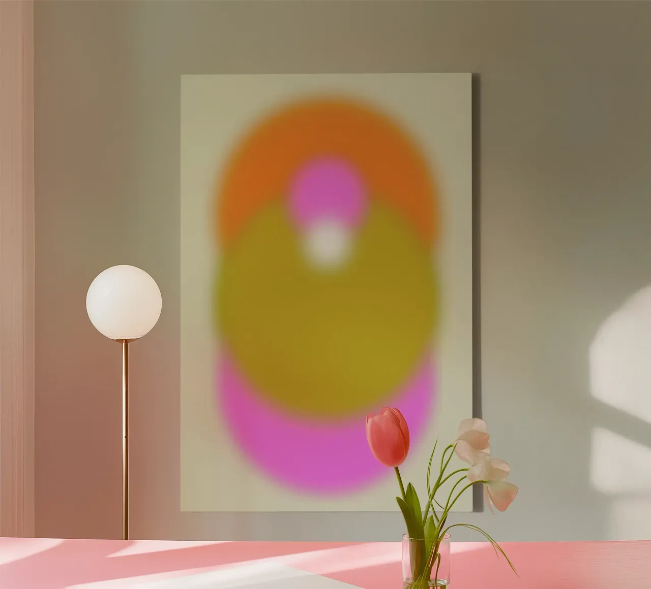 Sunkiss canvas met Baklijst van Galaxy Eyes