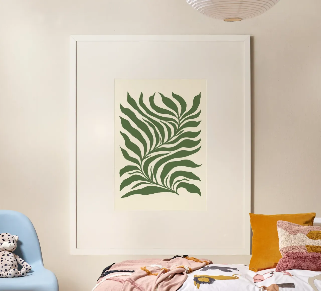 Matisse Inspired Jungle Leaf - Abstract Botanical Wall Art hahnemühle by ClubArt