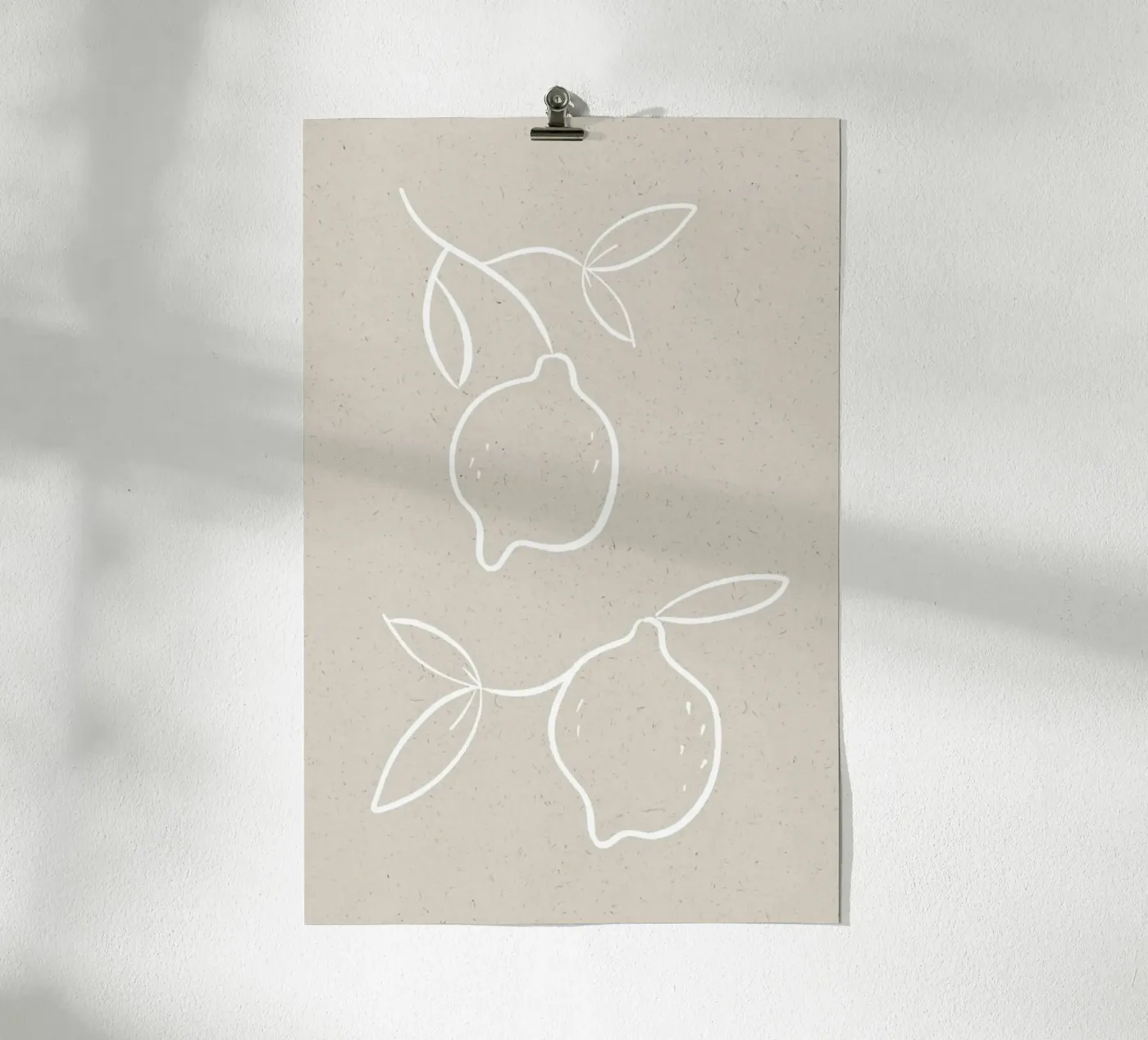 Lemon Poster von KRUTH DESIGN