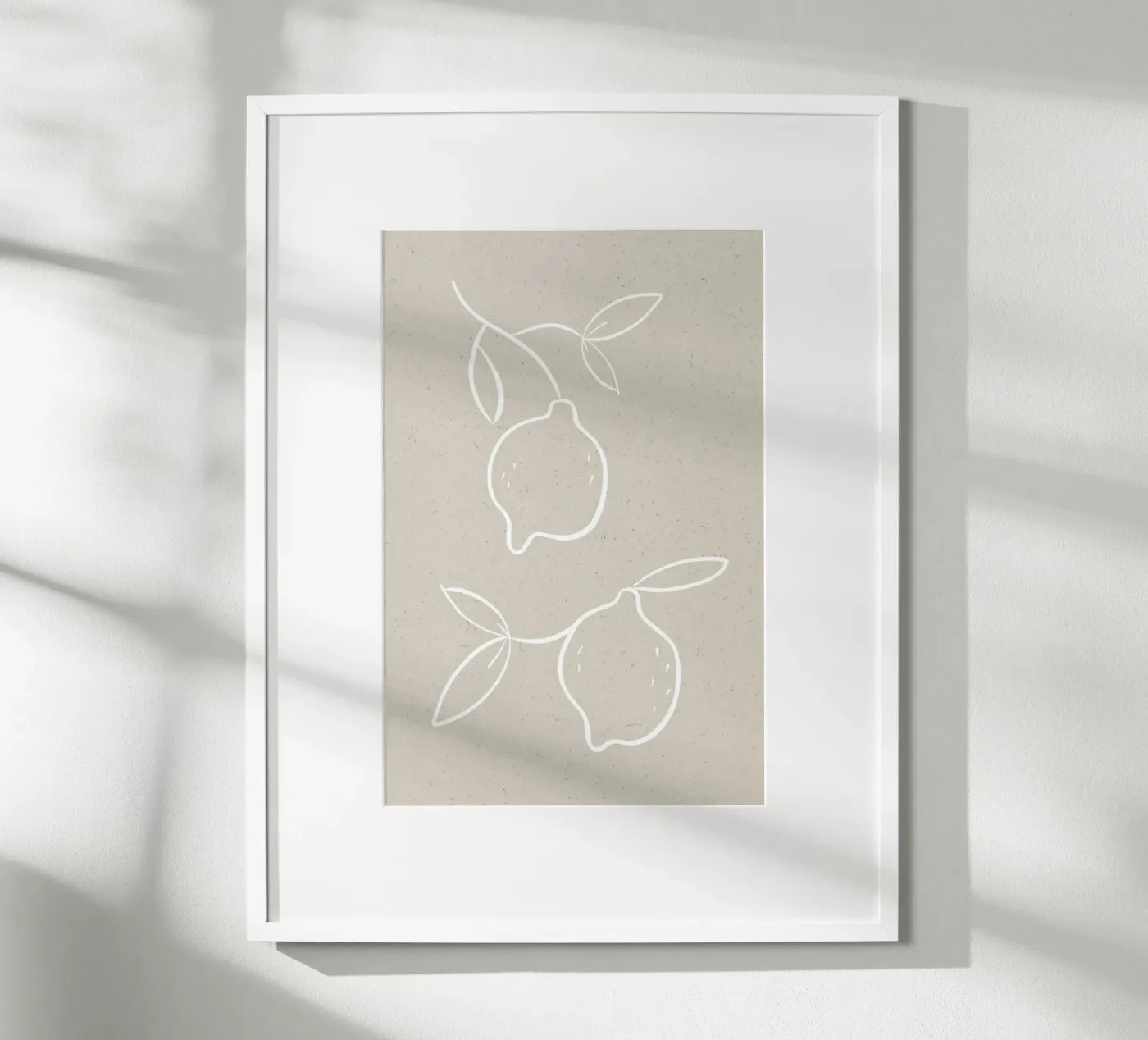 Lemon Poster von KRUTH DESIGN