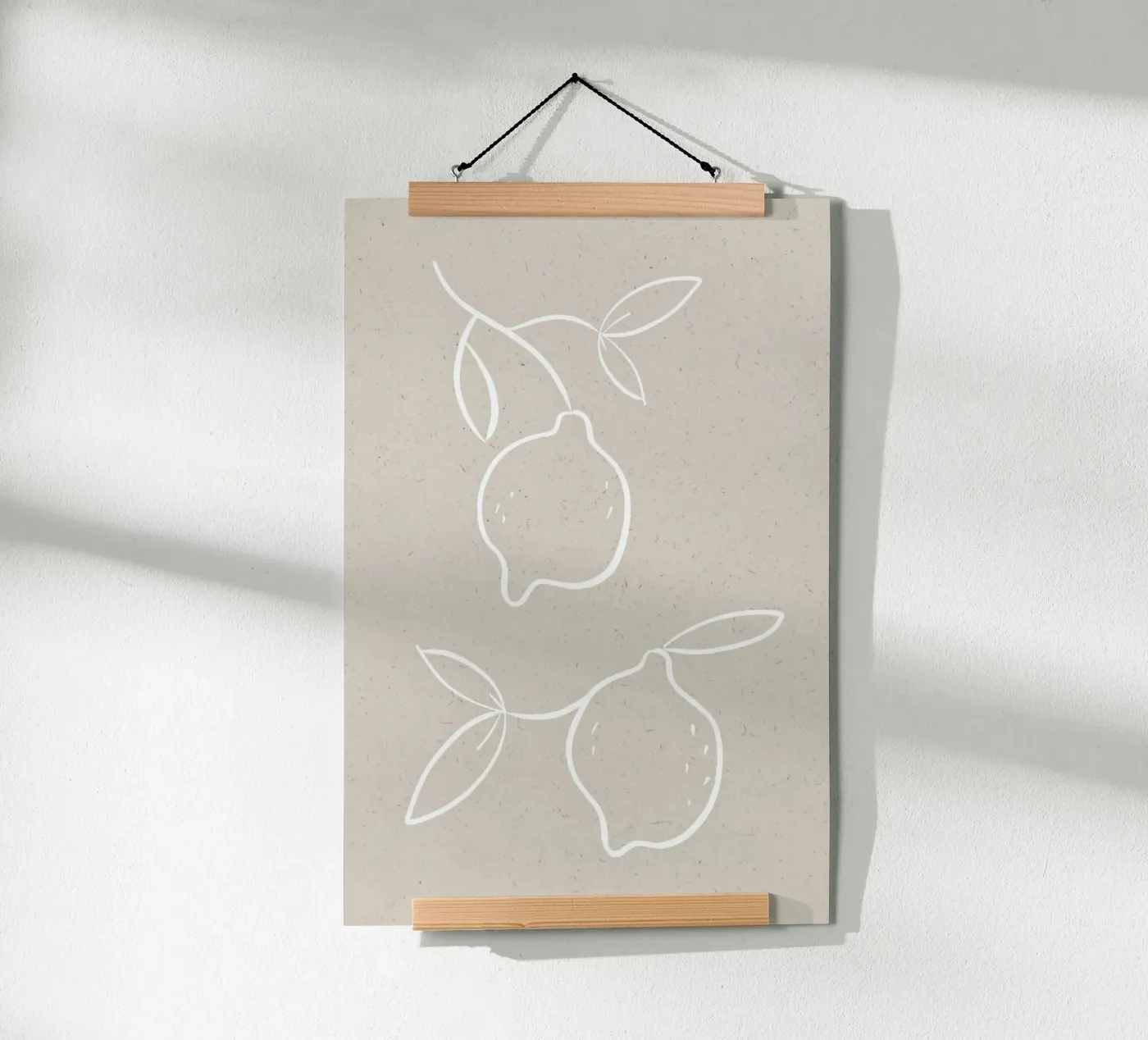 Lemon Poster von KRUTH DESIGN