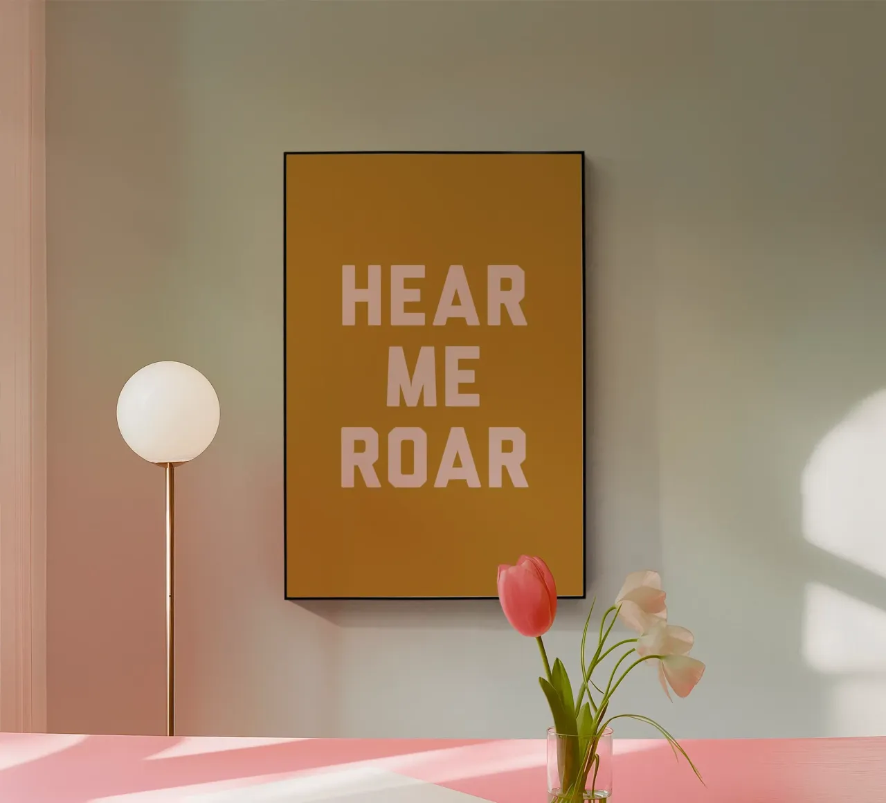 Hear Me Roar plexiglass da The Native State