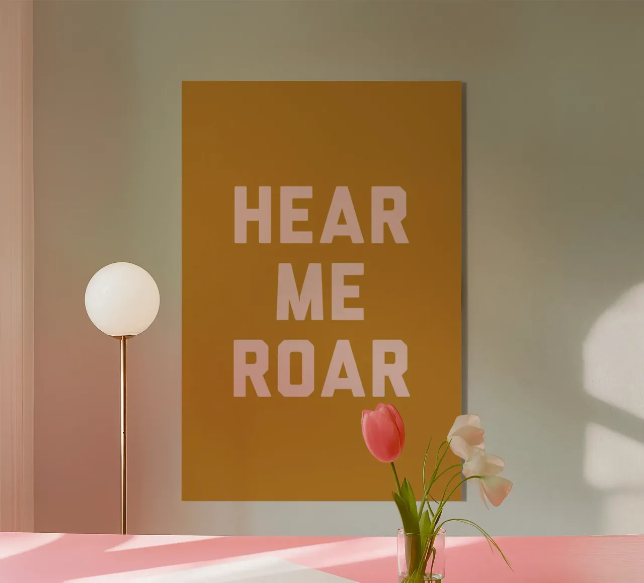 Hear Me Roar plexiglass da The Native State