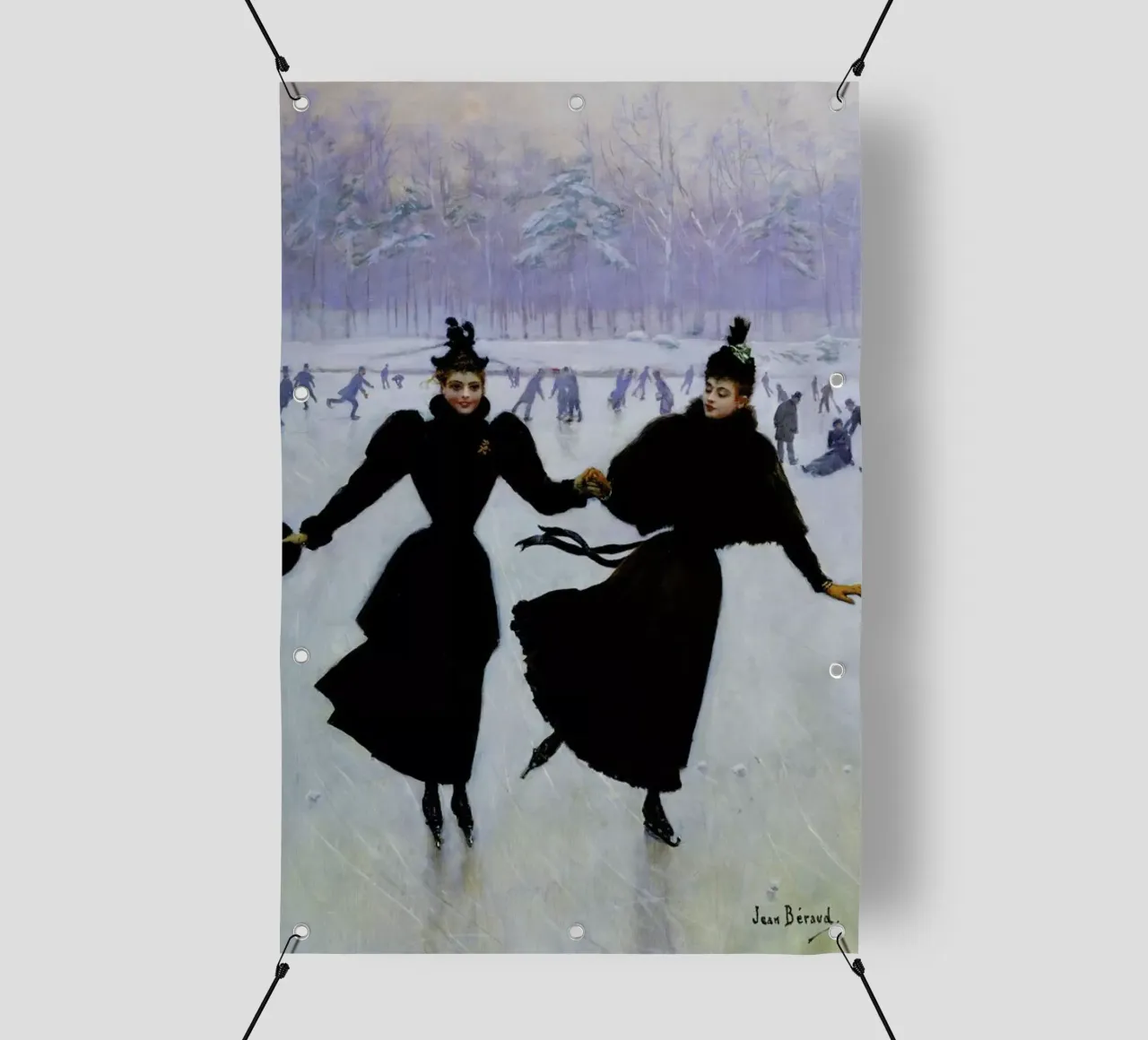 Béraud - The Skaters telo in pvc da ARTOTHEK