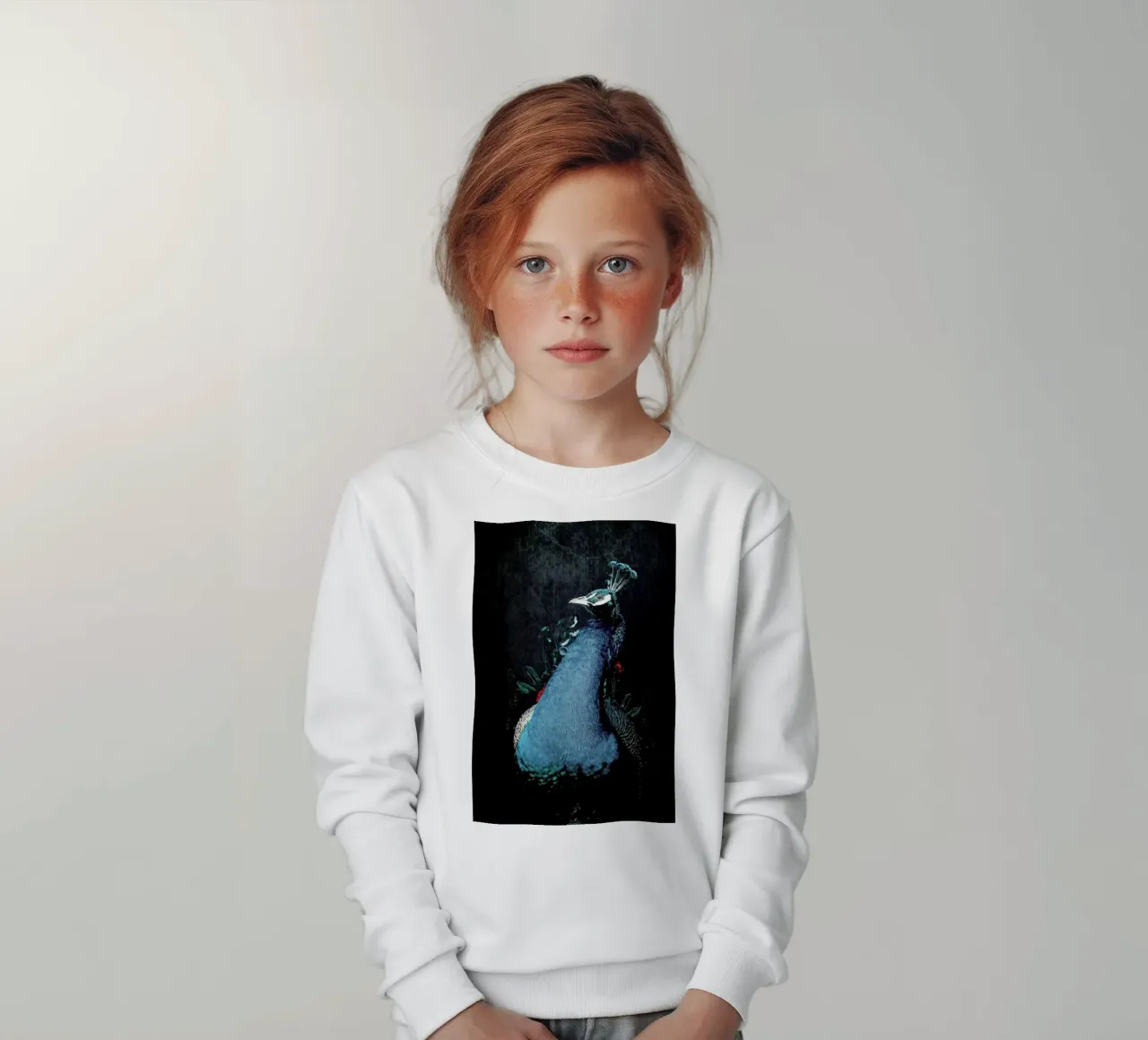 Peacock 2 felpa bambino da Wouter Rikken