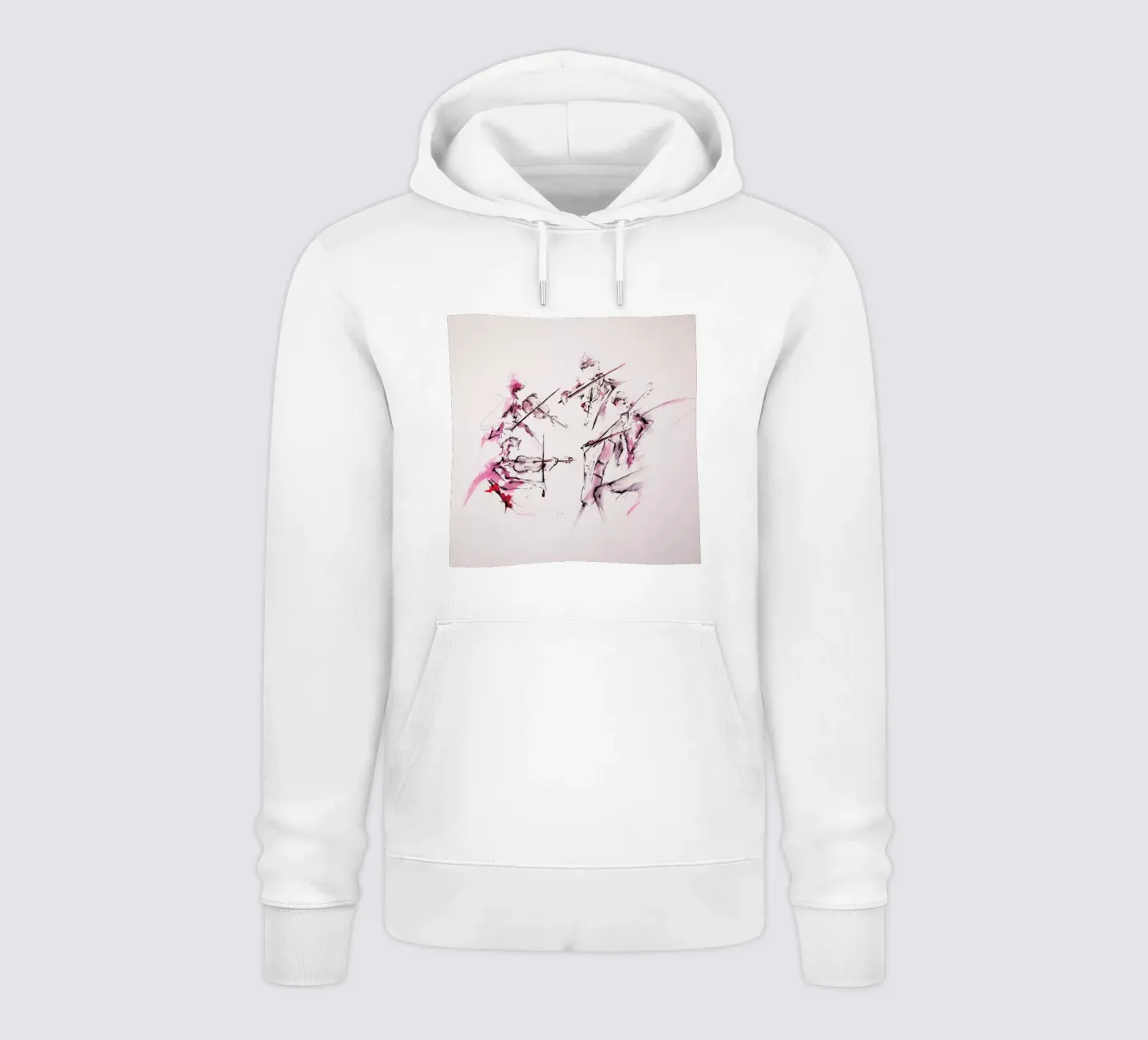 Quartet hoodie by Marc Allante