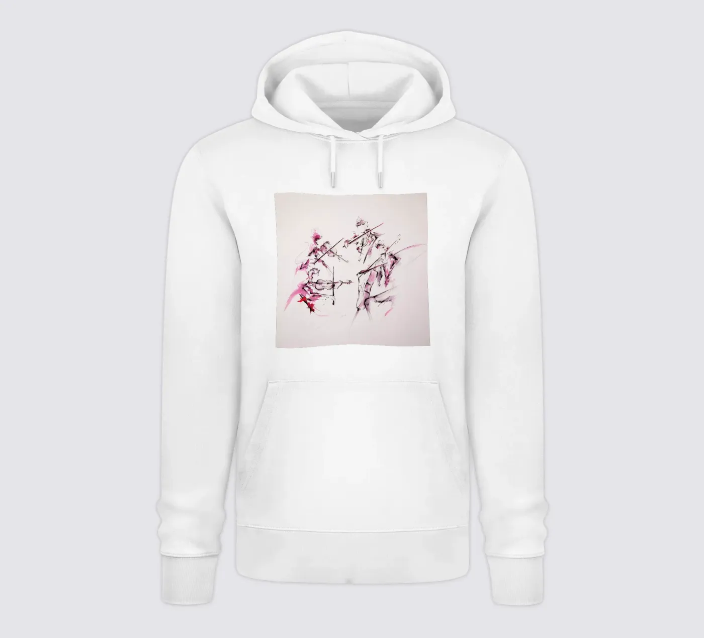 Quartet hoodie by Marc Allante