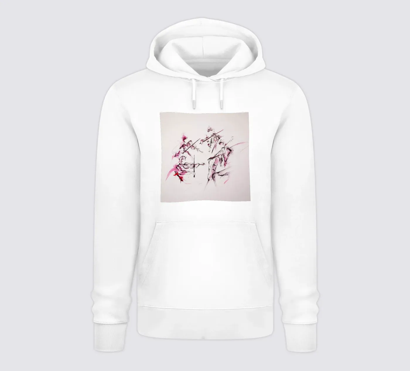 Quartet hoodie by Marc Allante