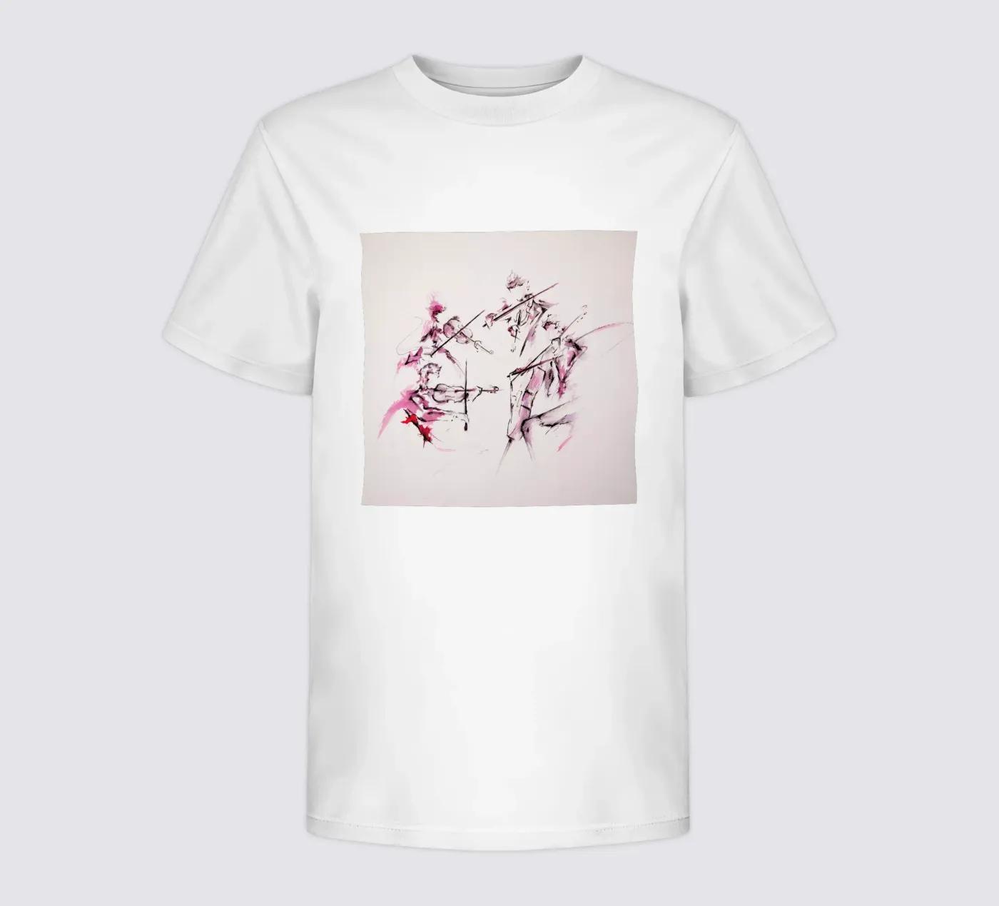 Quartet kids t-shirt by Marc Allante