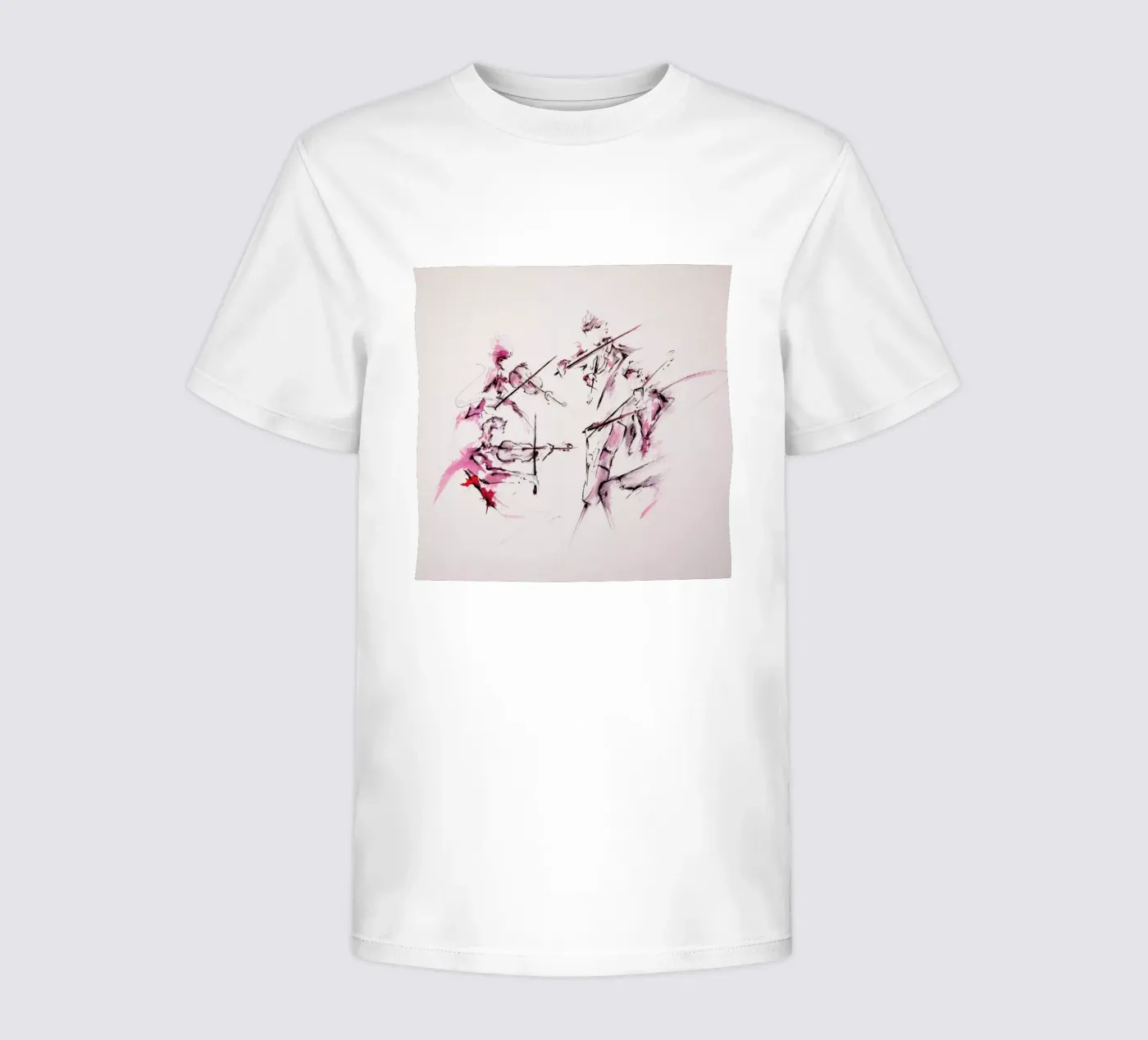 Quartet t-shirt bambini da Marc Allante