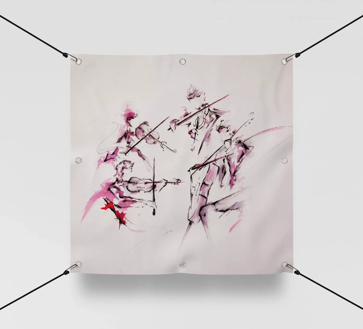 Quartet telo in pvc da Marc Allante