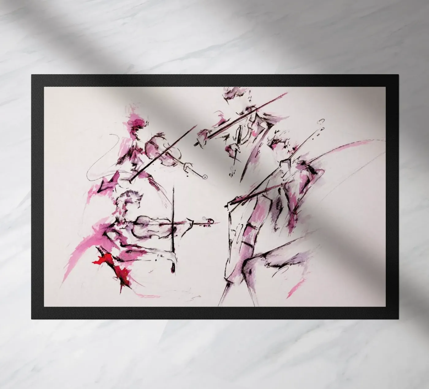 Quartet paillasson de Marc Allante