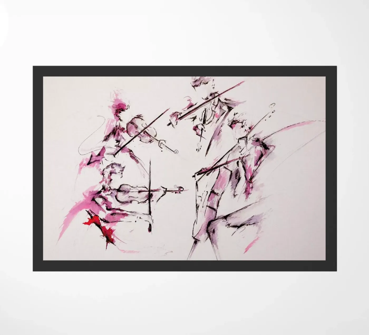 Quartet paillasson de Marc Allante